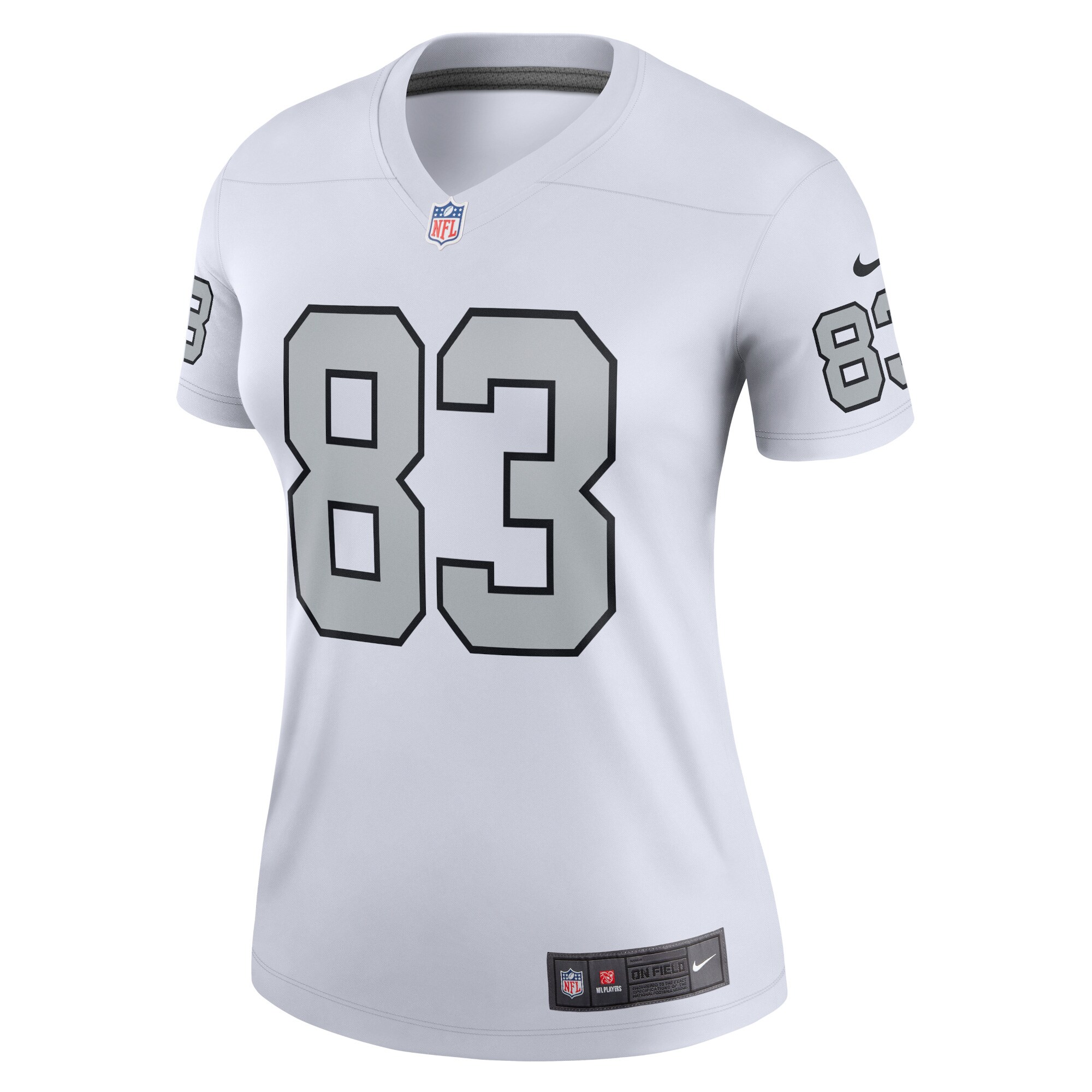 Darren Waller Las Vegas Raiders Women's Alternate Legend Jersey - White - myjerseyhub