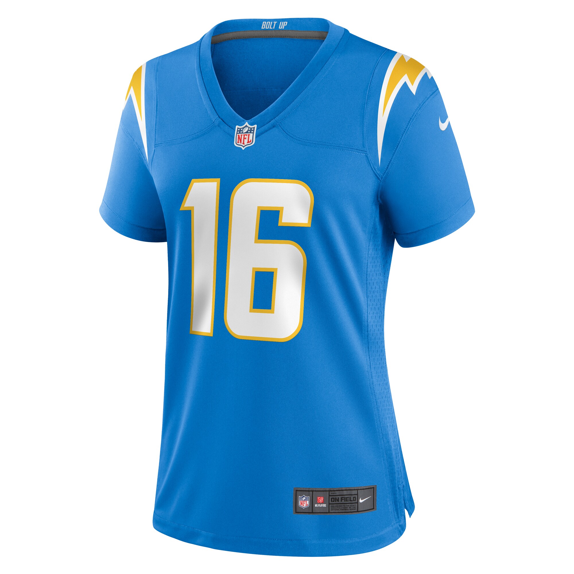 Tyler Johnson Los Angeles Chargers Women's Team Game Jersey - Powder Blue - myjerseyhub
