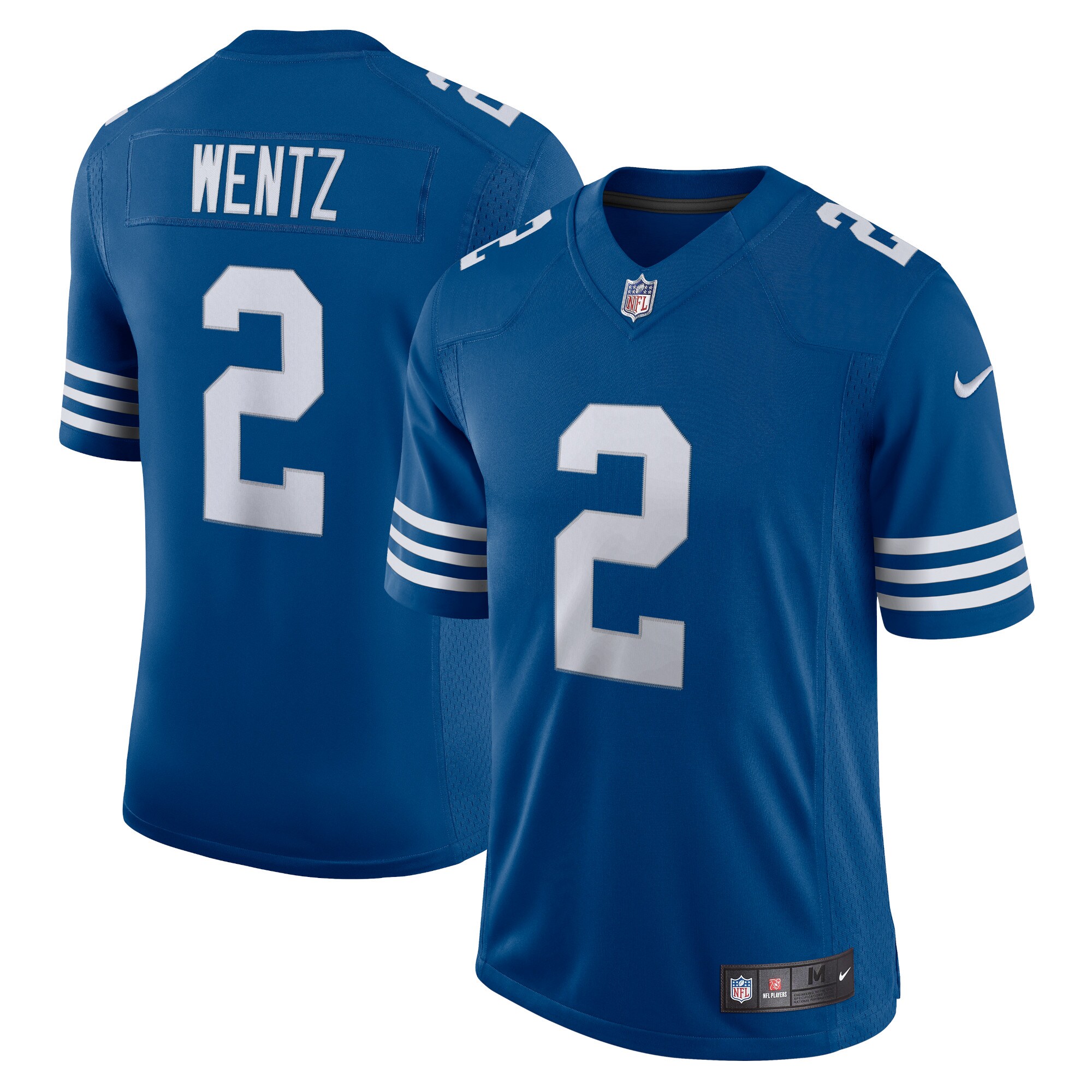 Carson Wentz Indianapolis Colts Alternate Vapor Limited Jersey - Royal - myjerseyhub