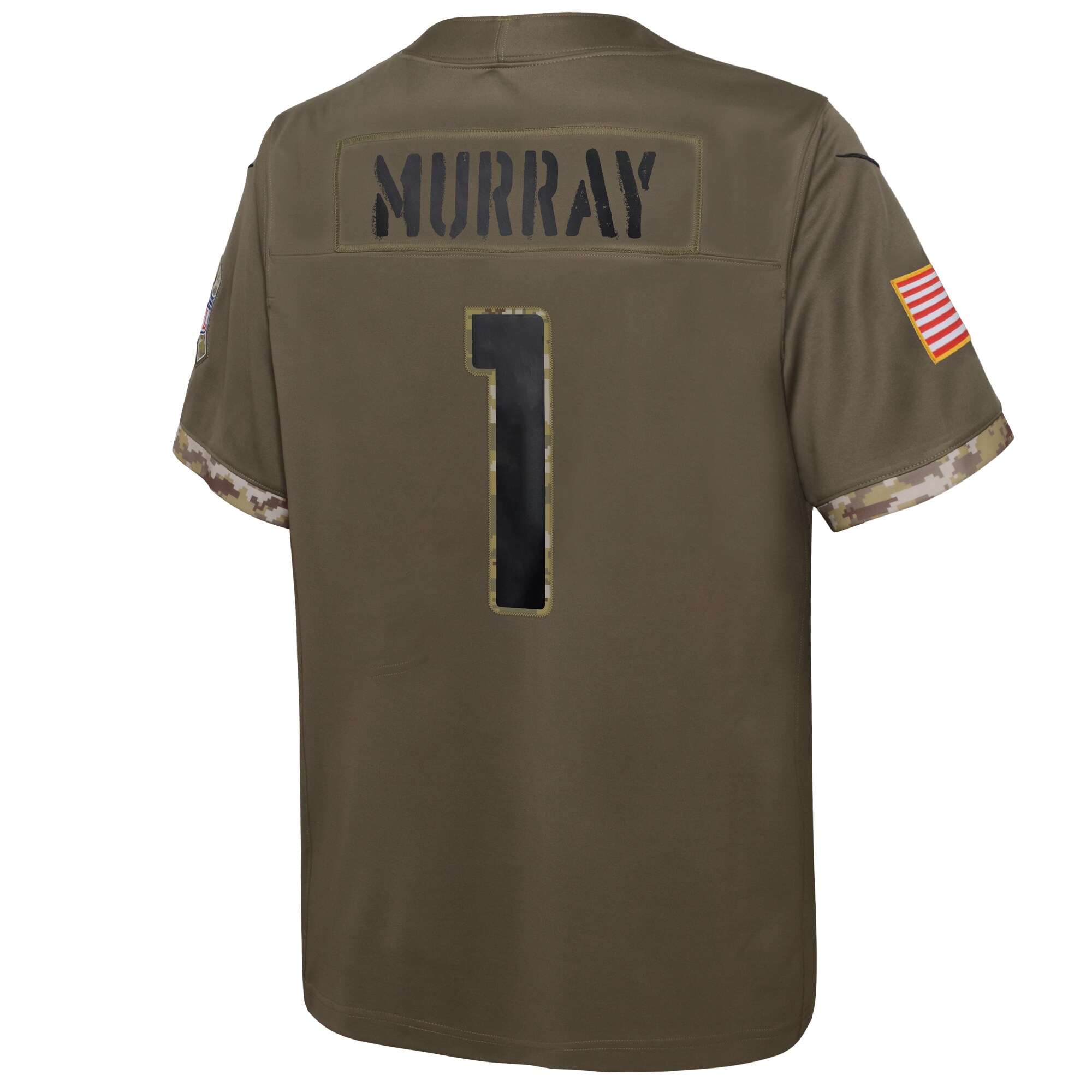 Kyler Murray Arizona Cardinals Youth 2022 Salute To Service Player Limited Jersey - Olive - myjerseyhub