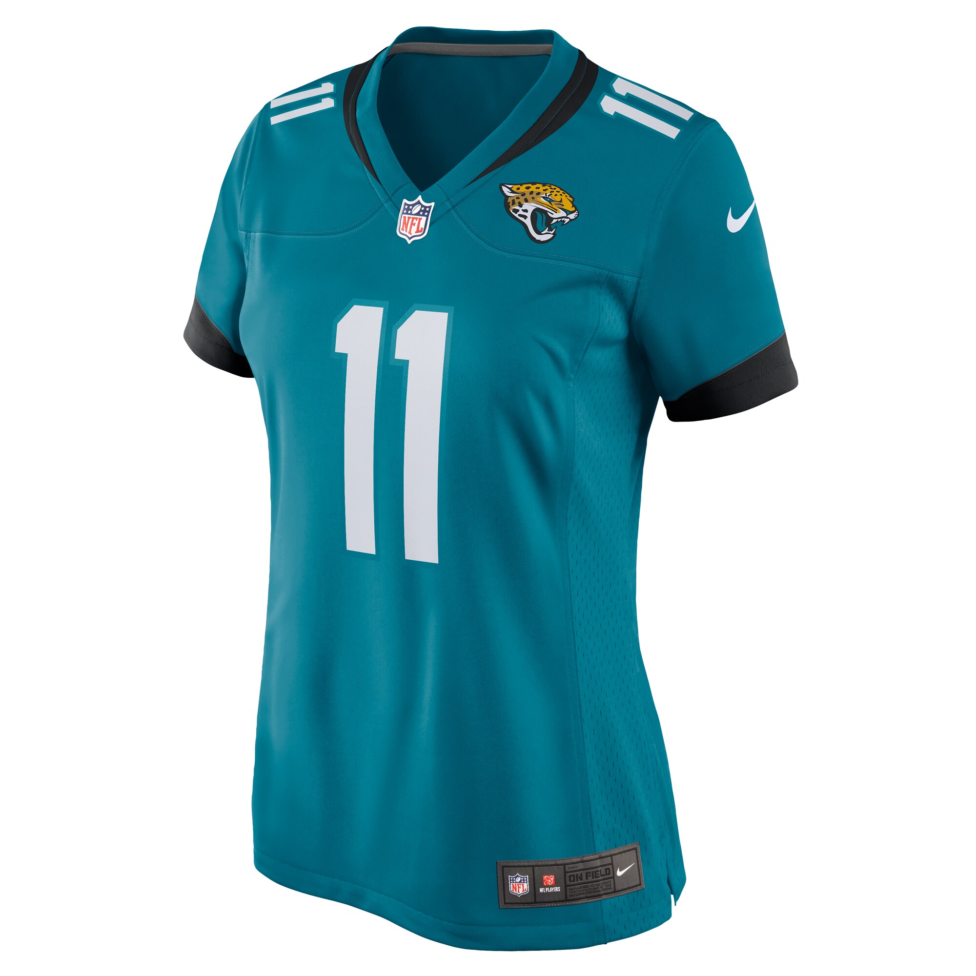 Parker Washington Jacksonville Jaguars Women's Team Game Jersey - Teal - myjerseyhub