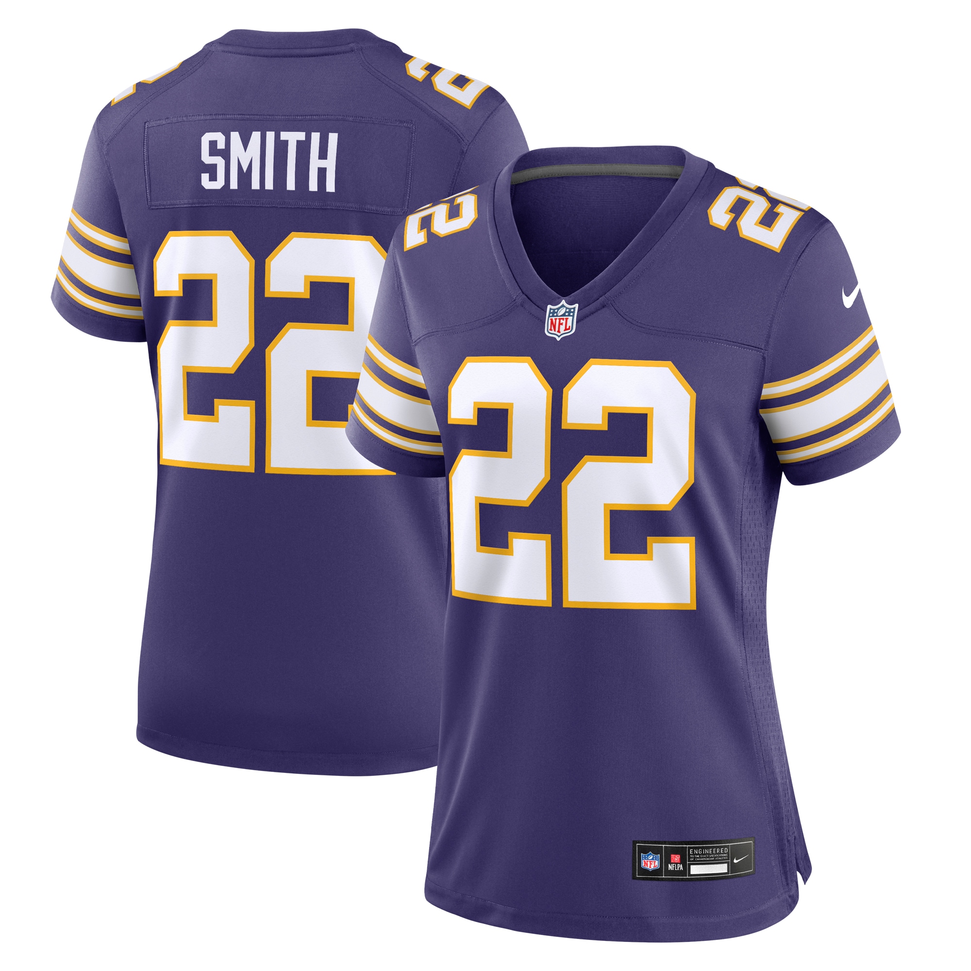 Harrison Smith Minnesota Vikings Women's Classic Player Game Jersey - Purple - myjerseyhub