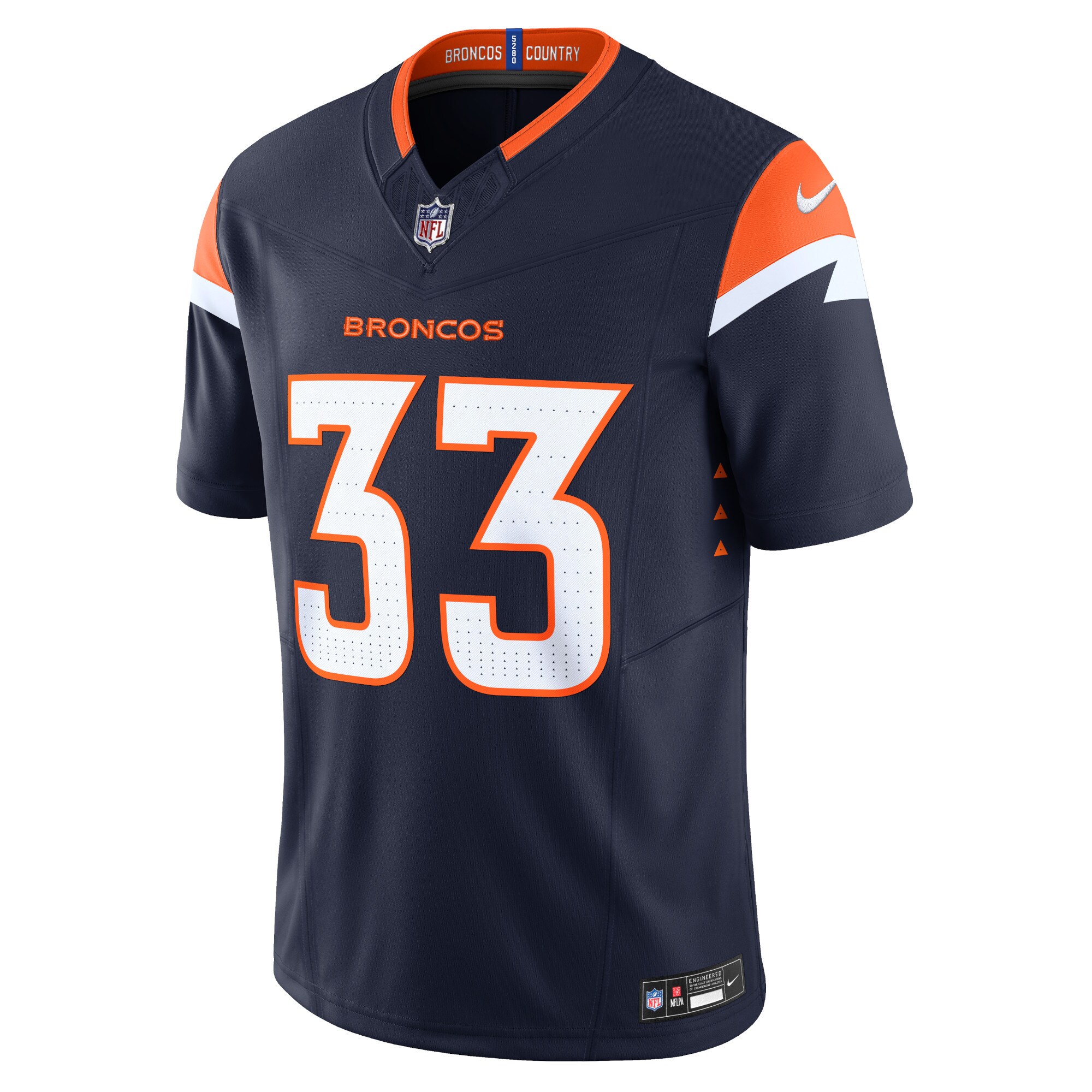 Javonte Williams Denver Broncos Alternate Vapor F.U.S.E. Limited Jersey - Navy - myjerseyhub