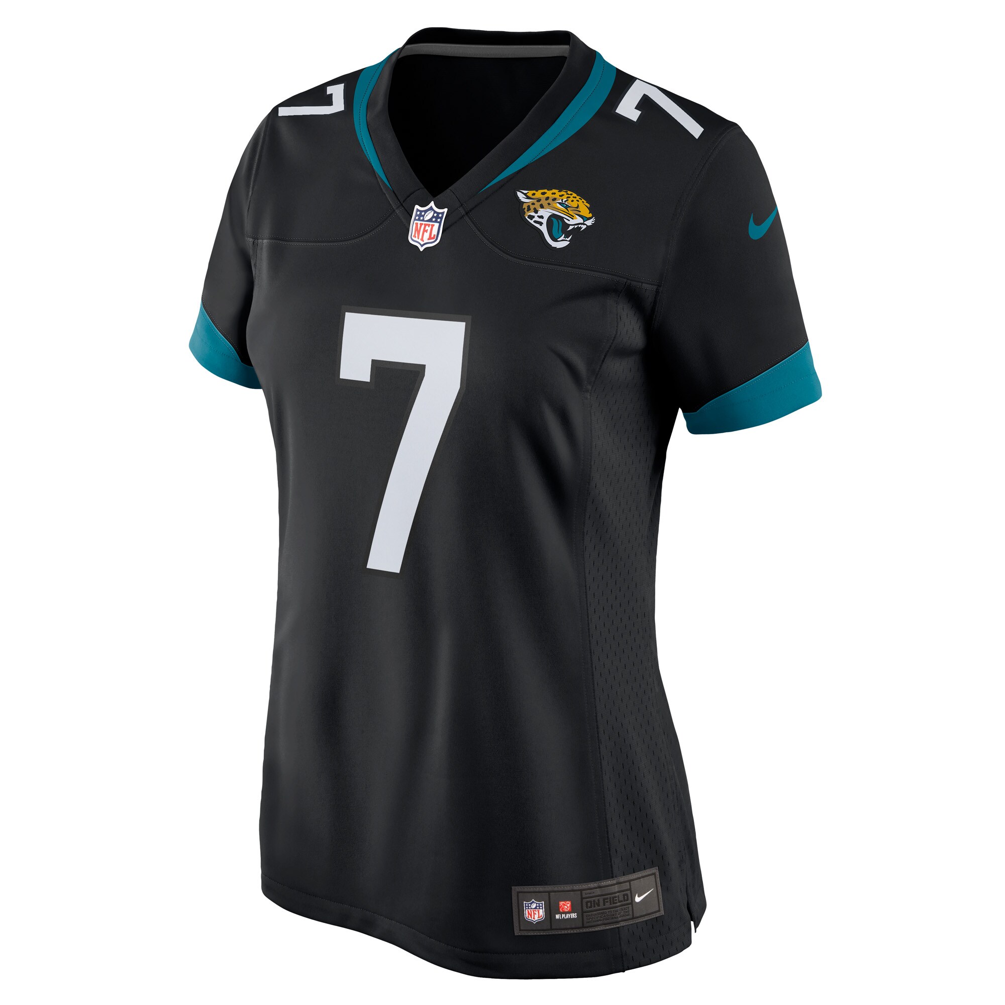 Byron Leftwich Jacksonville Jaguars Women's Alternate Retired Player Game Jersey - Black - myjerseyhub