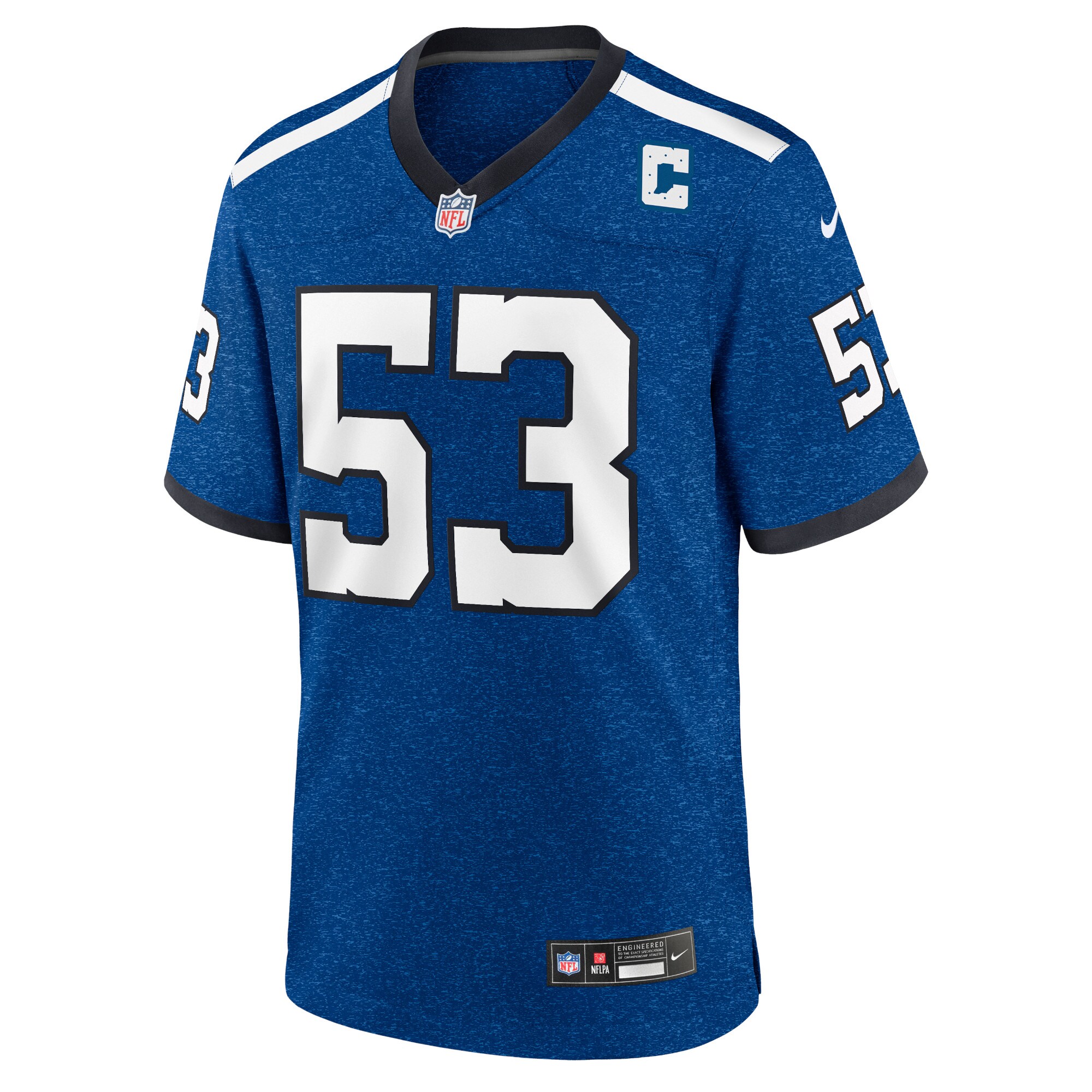 Shaquille Leonard Indianapolis Colts Indiana Nights Alternate Game Jersey - Royal - myjerseyhub