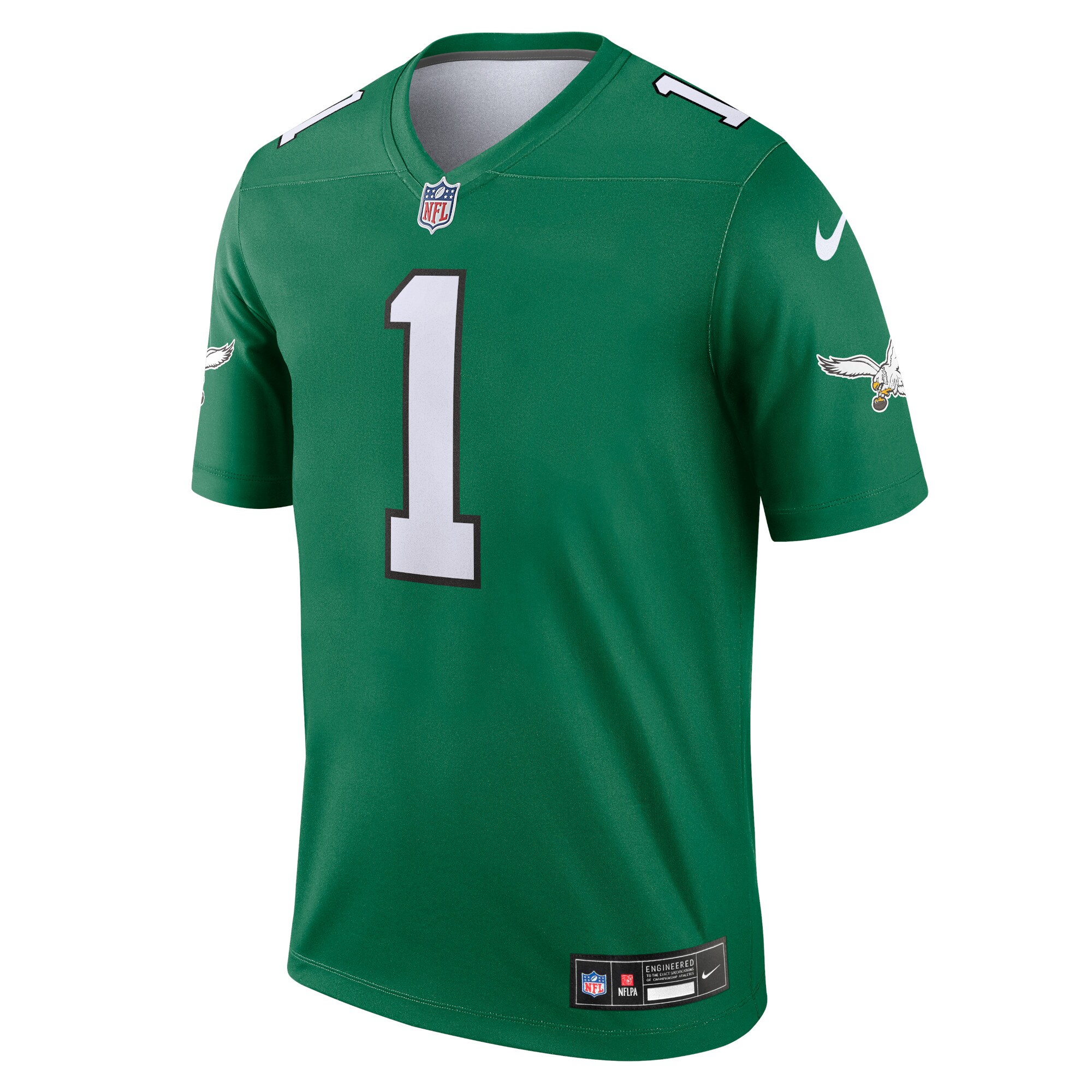 Jalen Hurts Philadelphia Eagles Alternate Legend Player Jersey - Kelly Green - myjerseyhub