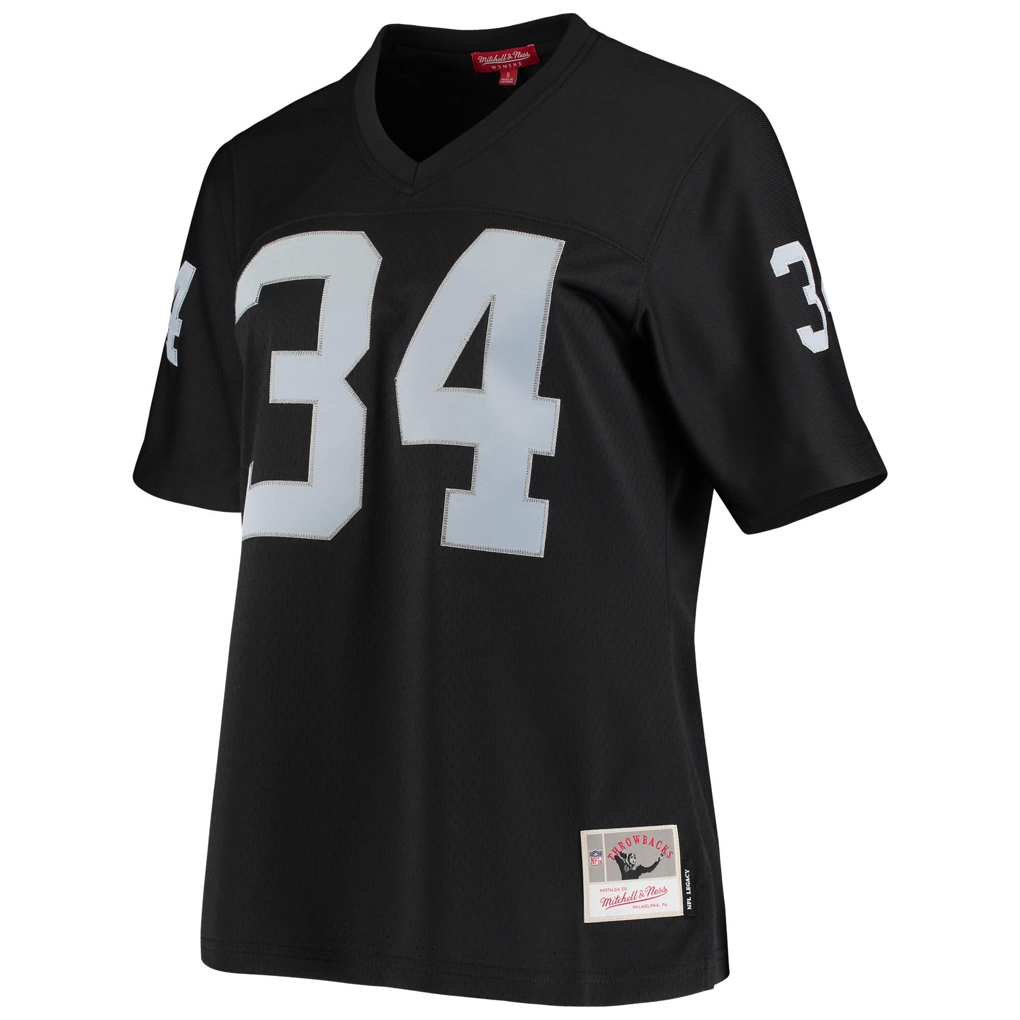 Bo Jackson Las Vegas Raiders Mitchell & Ness Women's 1988 Legacy Replica Jersey - Black - myjerseyhub