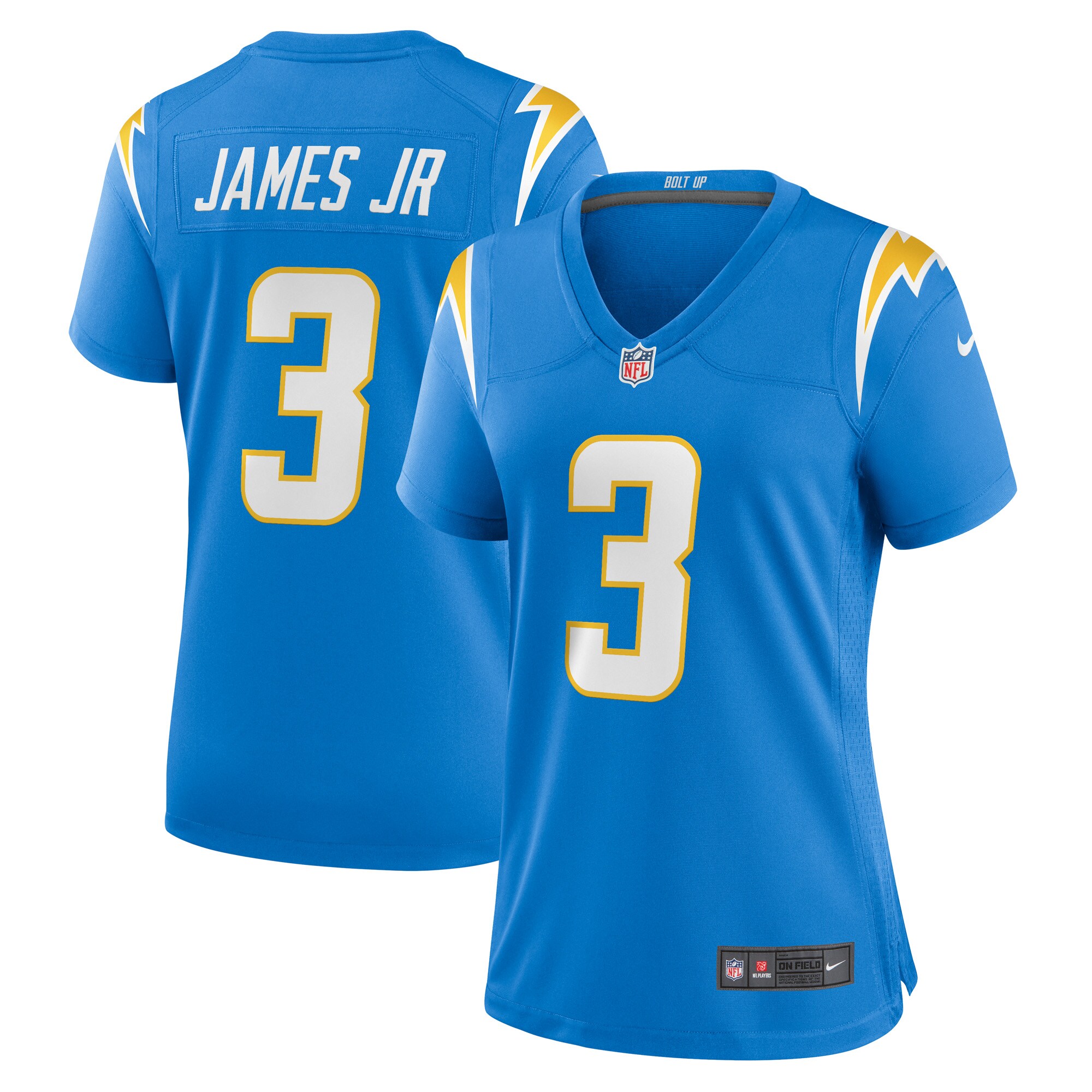 Derwin James Jr. Los Angeles Chargers Women's Player Jersey - Powder Blue - myjerseyhub