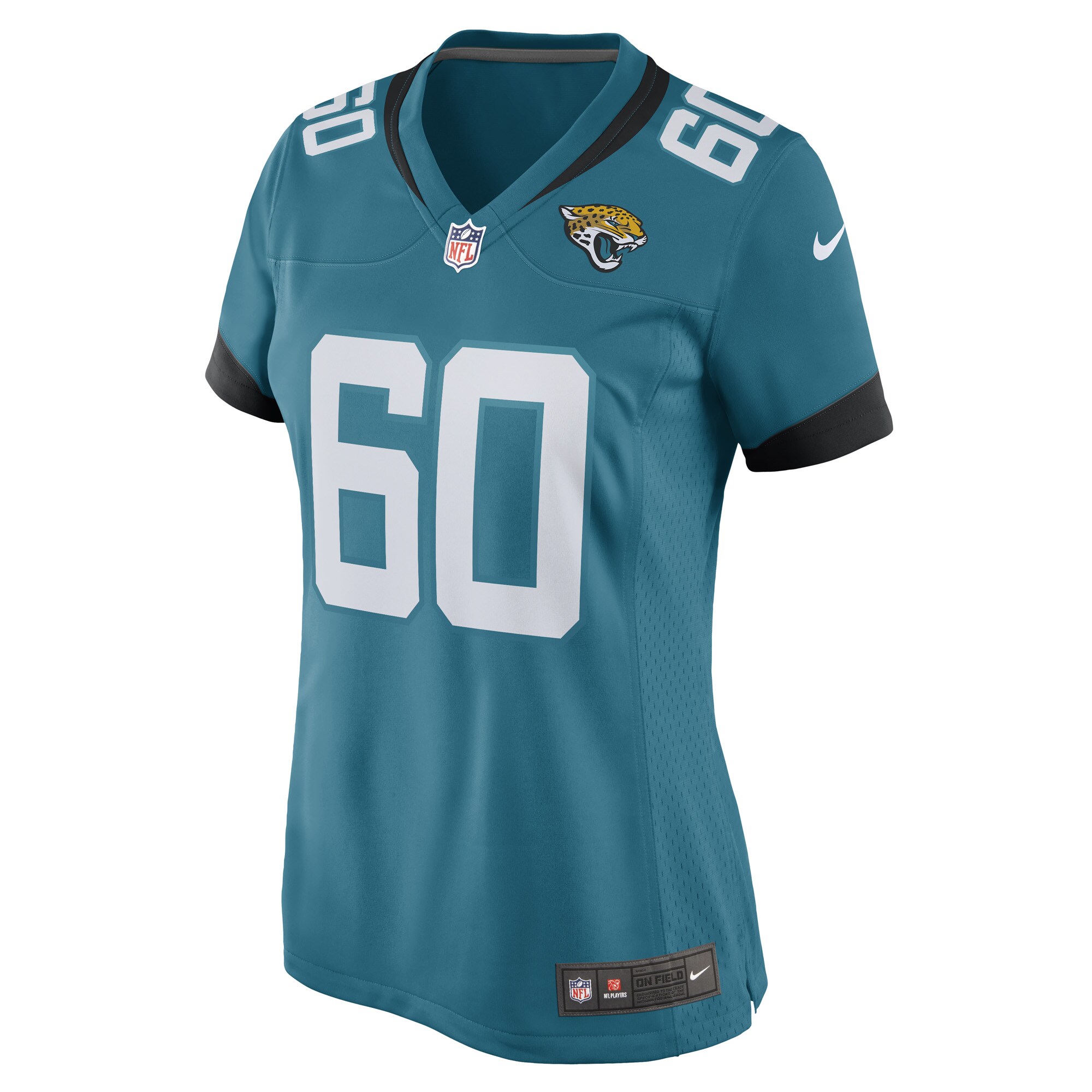 Darryl Williams Jacksonville Jaguars Women's Game Player Jersey - Teal - myjerseyhub