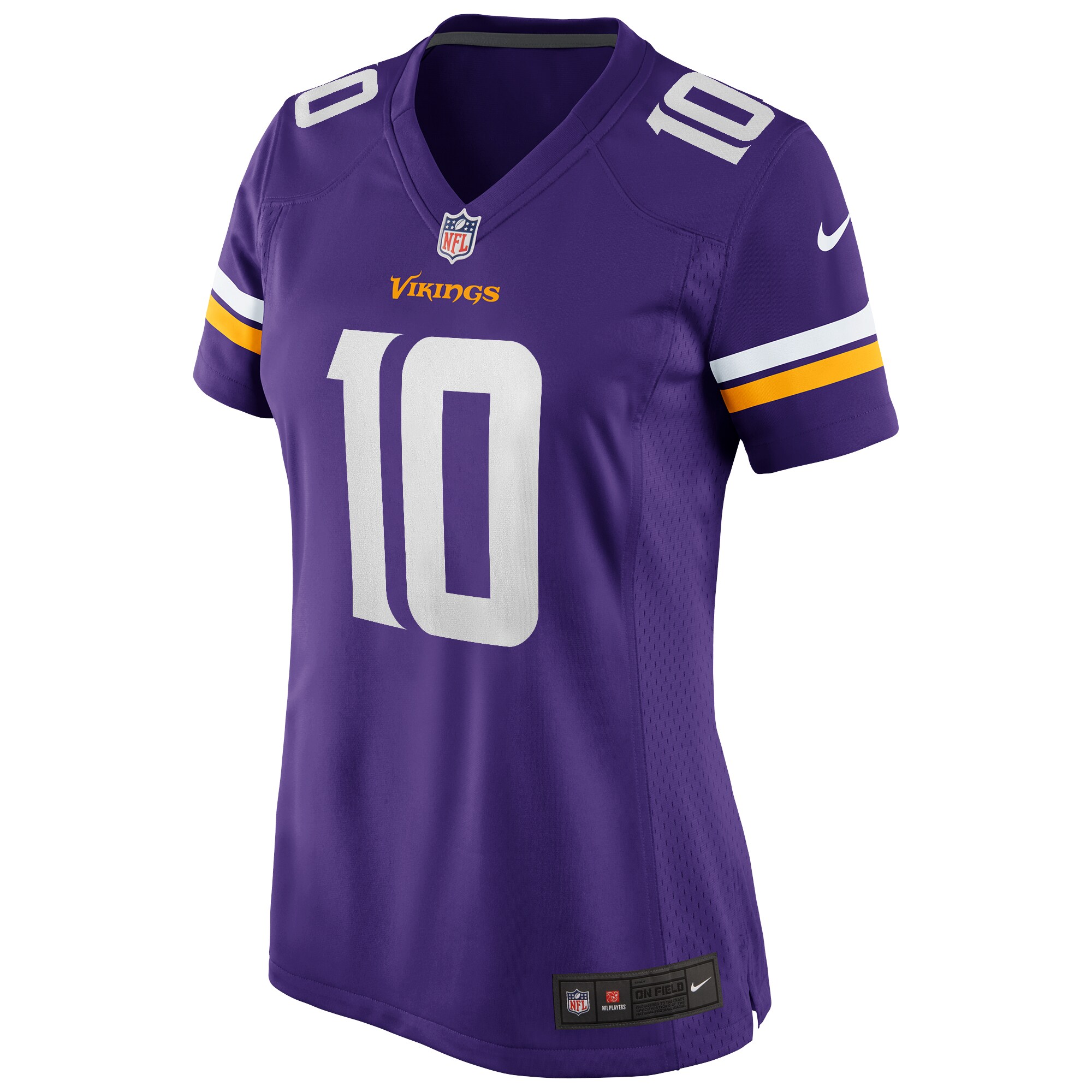 Fran Tarkenton Minnesota Vikings Women's Game Retired Player Jersey - Purple - myjerseyhub