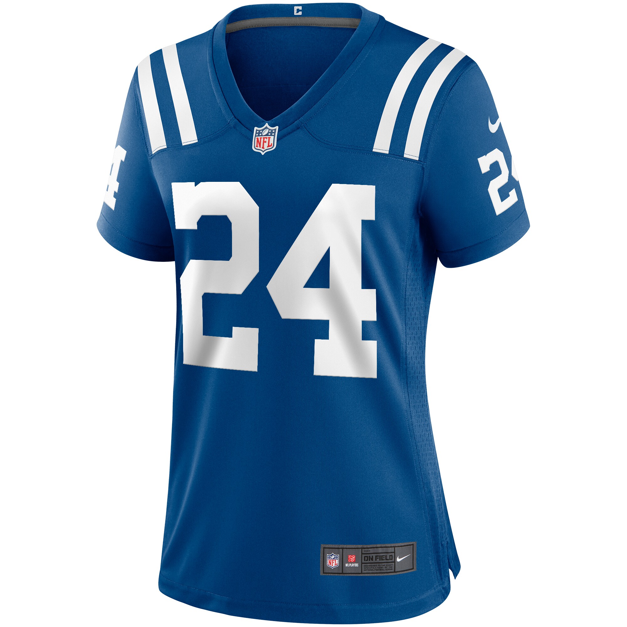 Lenny Moore Indianapolis Colts Women's Game Retired Player Jersey - Royal - myjerseyhub