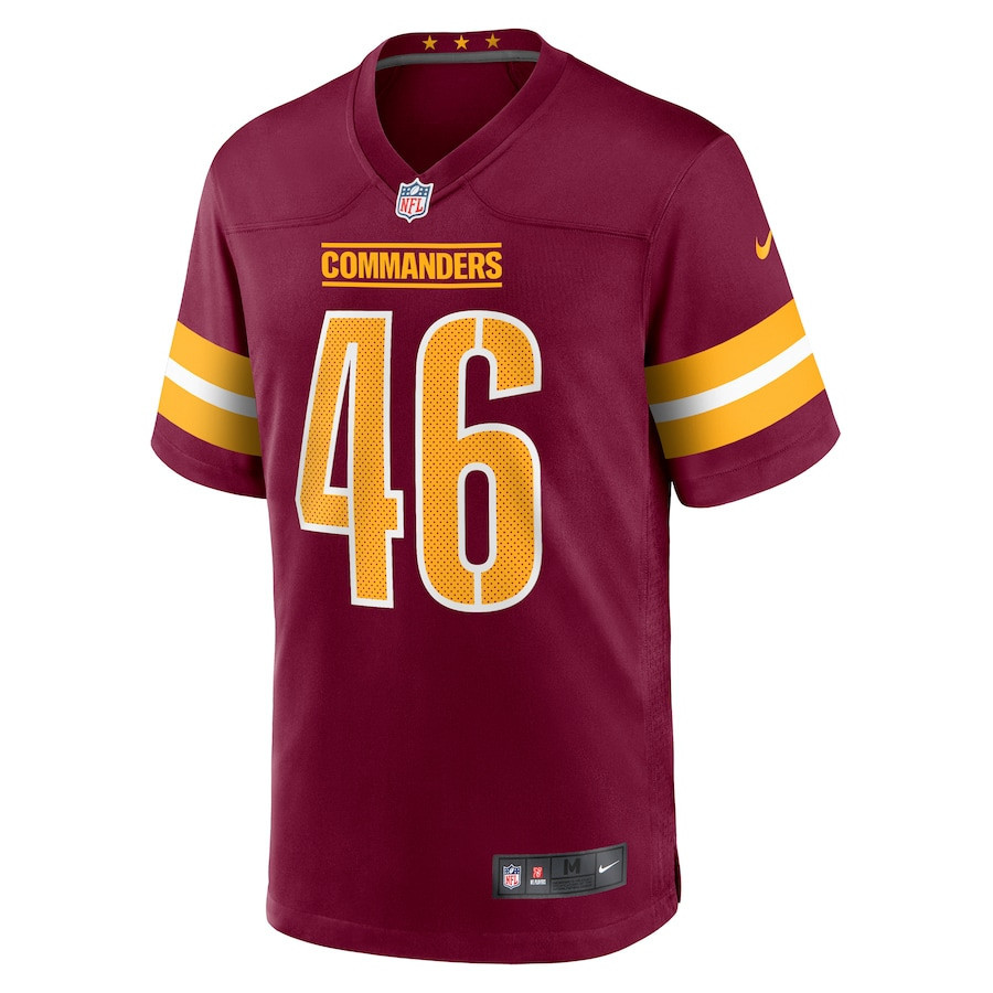Brandon Bouyer-Randle 46 Washington Commanders Game Men Jersey - Burgundy - myjerseyhub