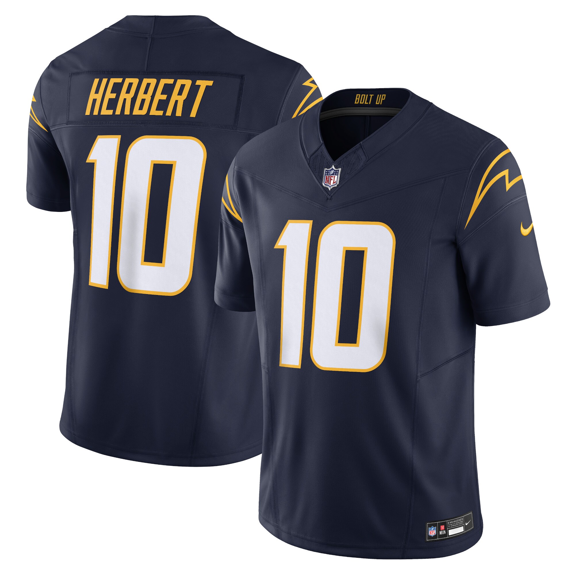 Justin Herbert Los Angeles Chargers Vapor F.U.S.E. Limited Jersey - Navy - myjerseyhub