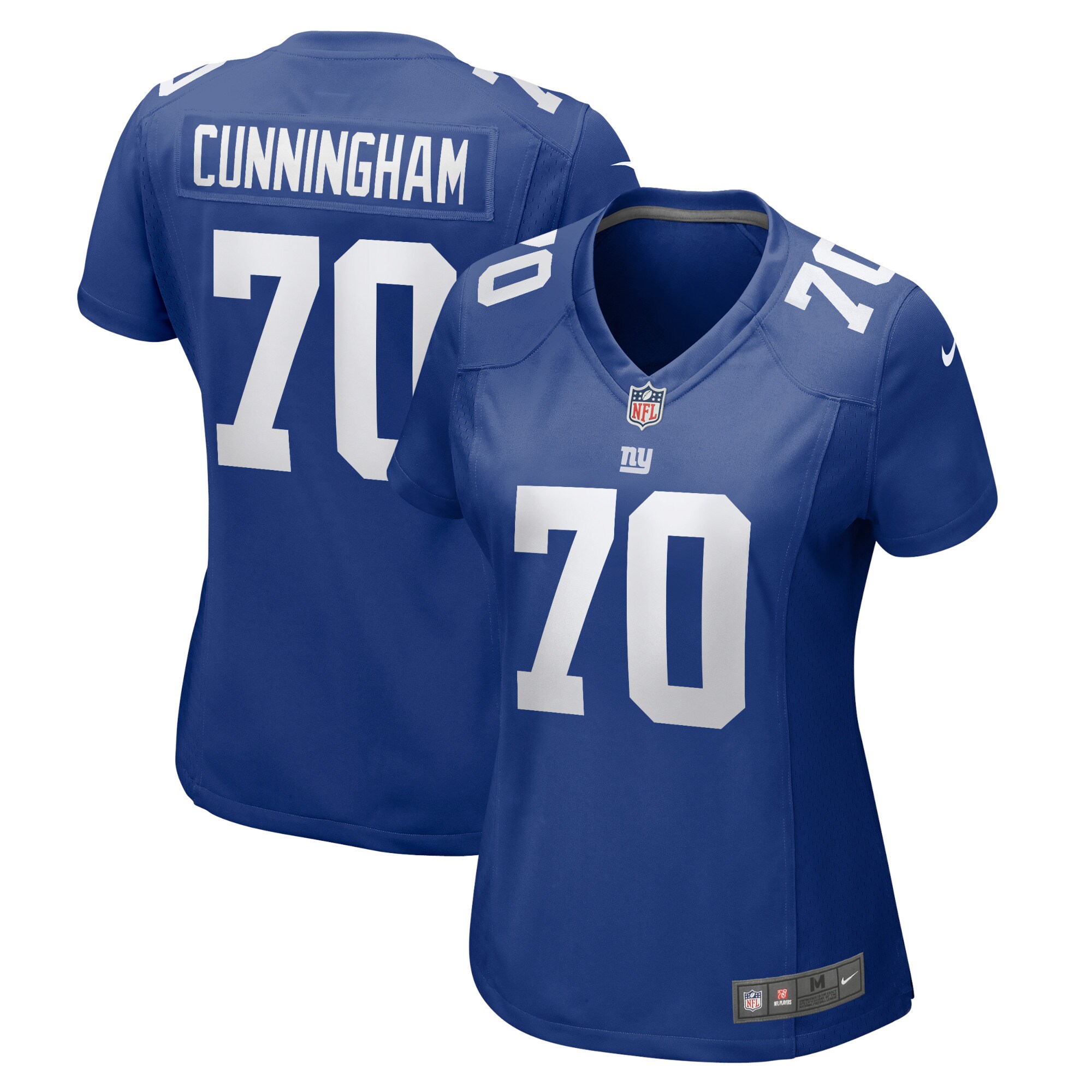 Korey Cunningham New York Giants Women's Home Game Player Jersey - Royal - myjerseyhub