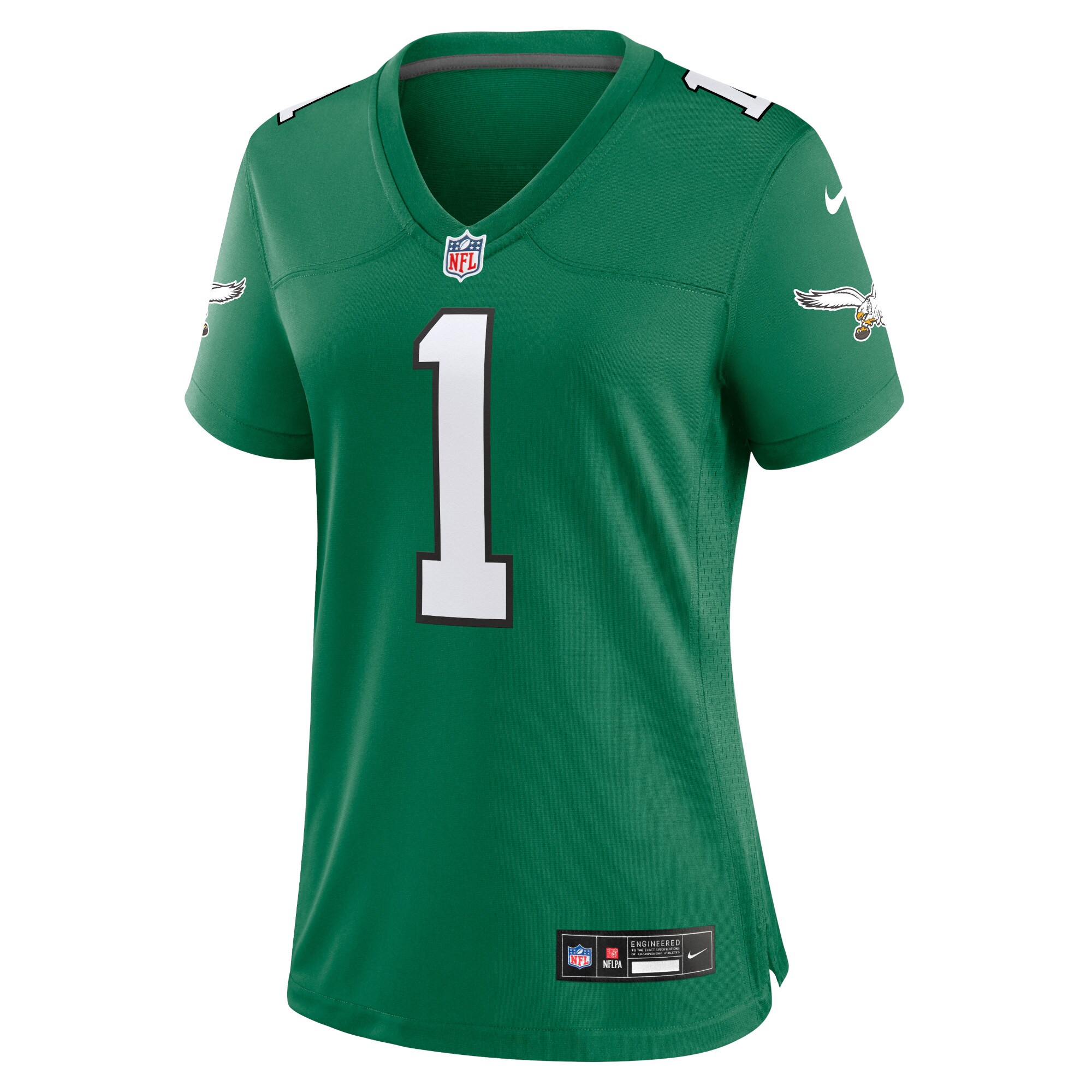 Jalen Hurts Philadelphia Eagles Women's Game Player Jersey - Kelly Green - myjerseyhub