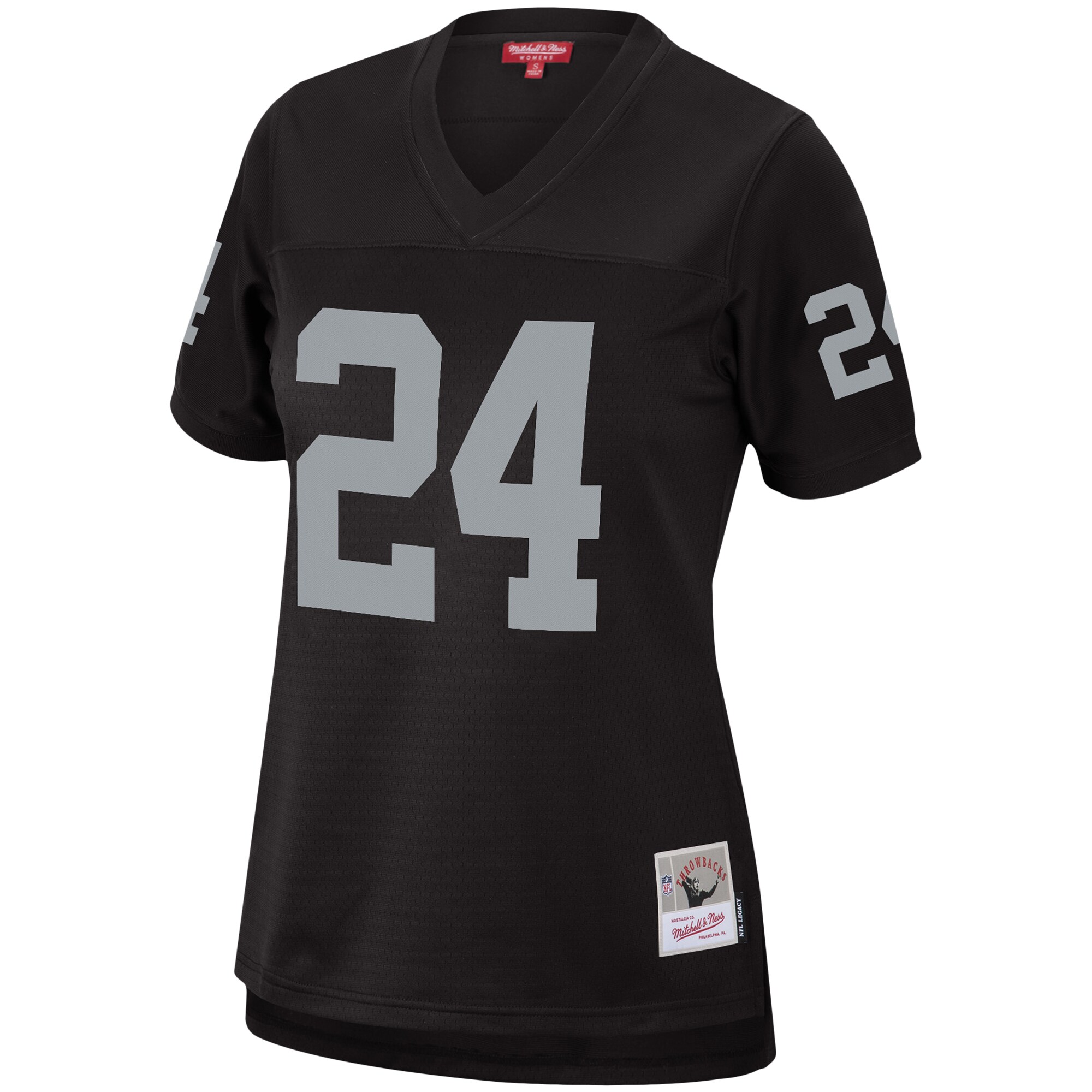 Charles Woodson Las Vegas Raiders Mitchell & Ness Women's Legacy Replica Team Jersey - Black - myjerseyhub