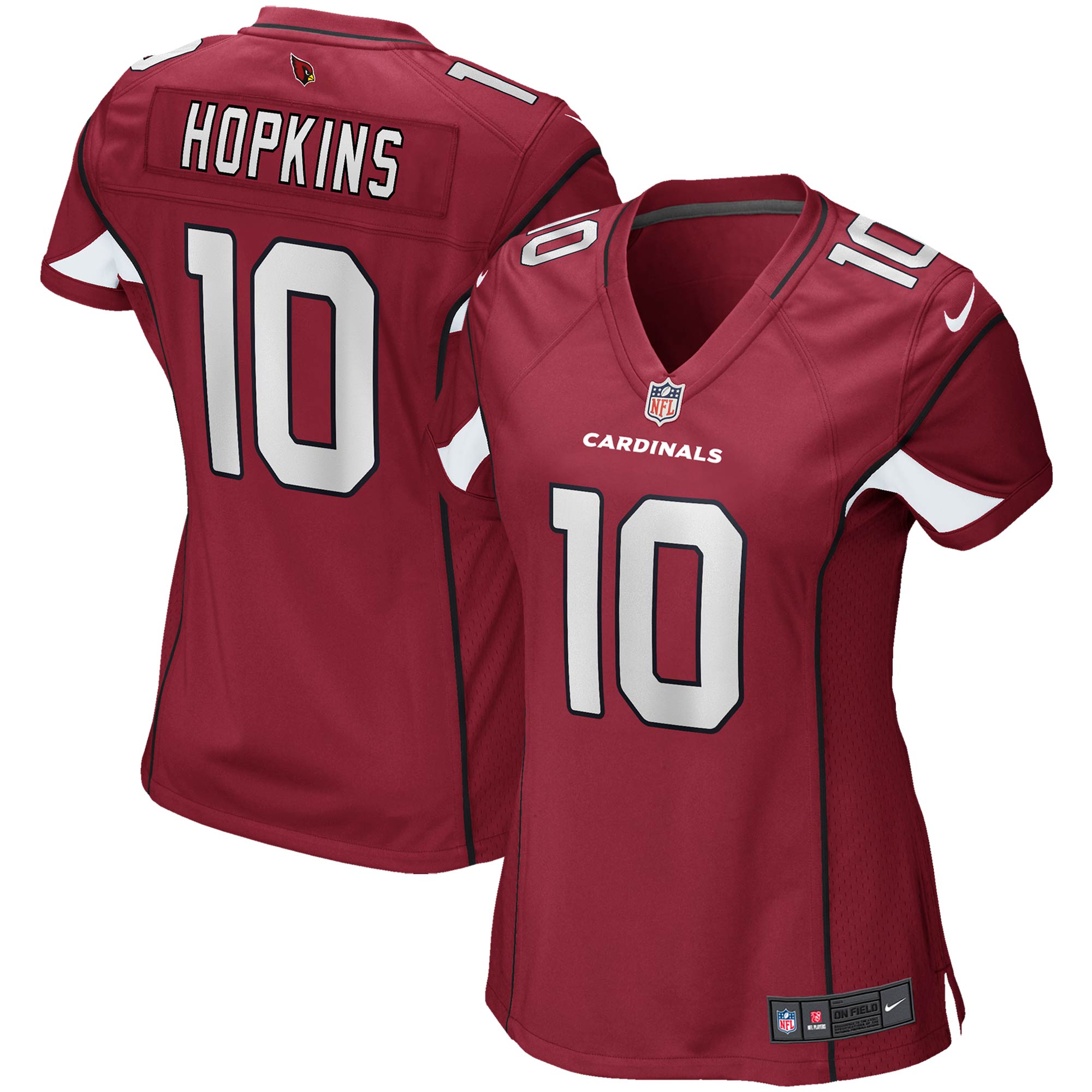 DeAndre Hopkins Arizona Cardinals Women's Game Player Jersey - Cardinal - myjerseyhub