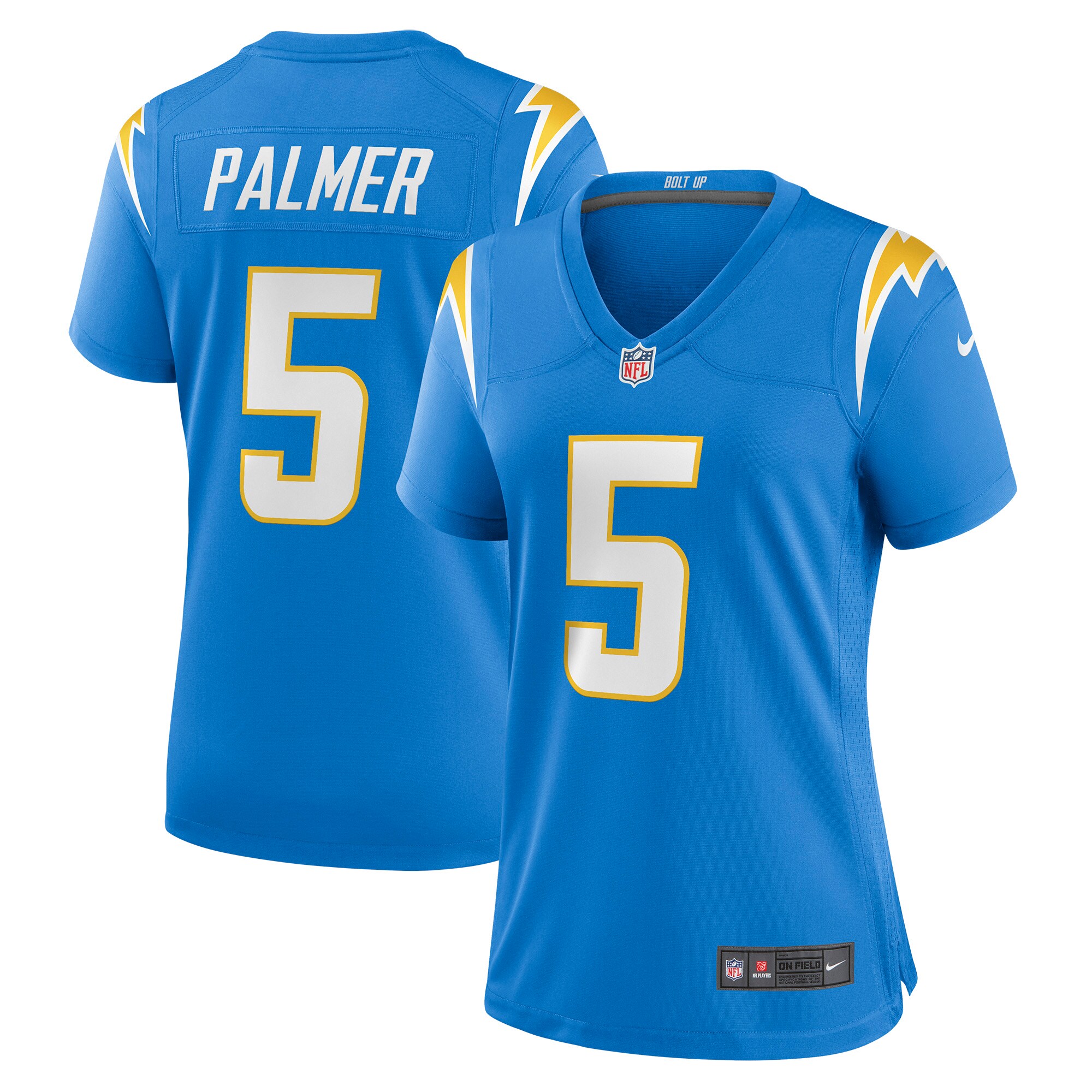 Joshua Palmer Los Angeles Chargers Women's Game Player Jersey - Powder Blue - myjerseyhub