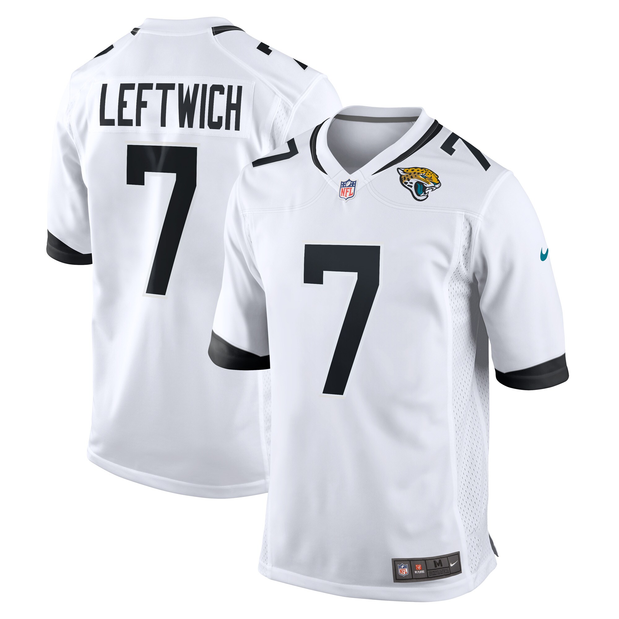 Byron Leftwich Jacksonville Jaguars Retired Player Game Jersey - White - myjerseyhub