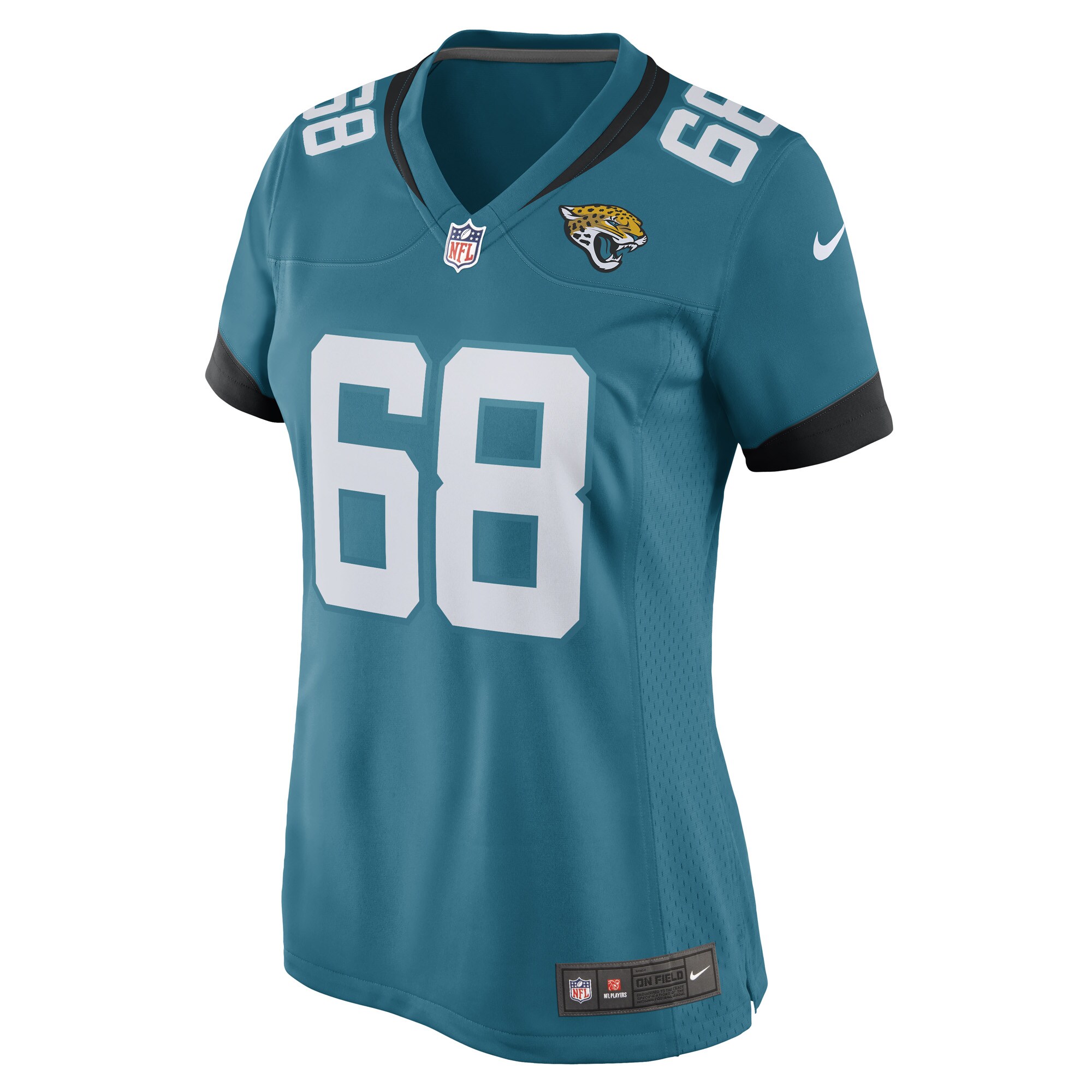Brandon Scherff Jacksonville Jaguars Women's Game Player Jersey - Teal - myjerseyhub