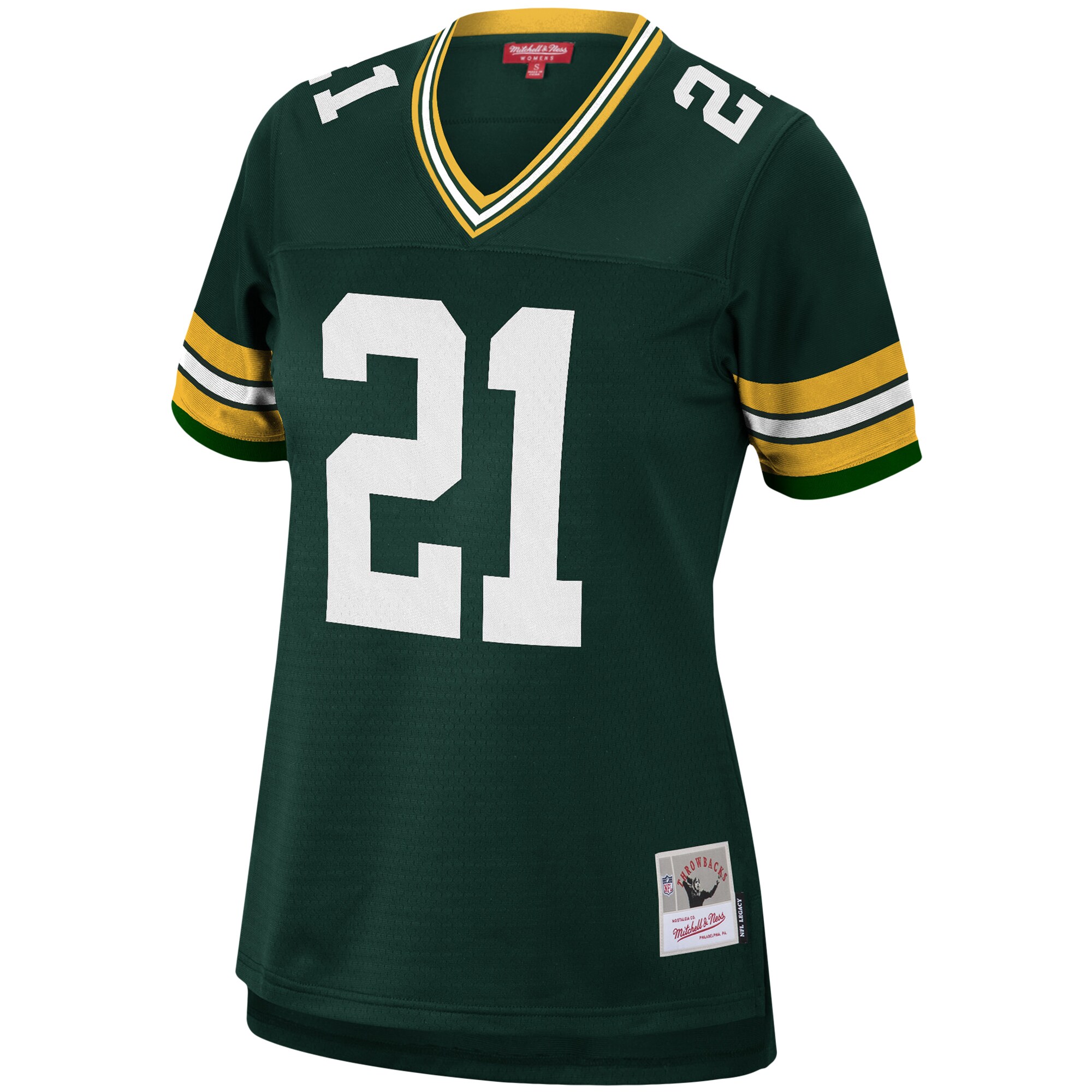 Charles Woodson Green Bay Packers Mitchell & Ness Women's 2010 Legacy Replica Player Jersey - Green - myjerseyhub