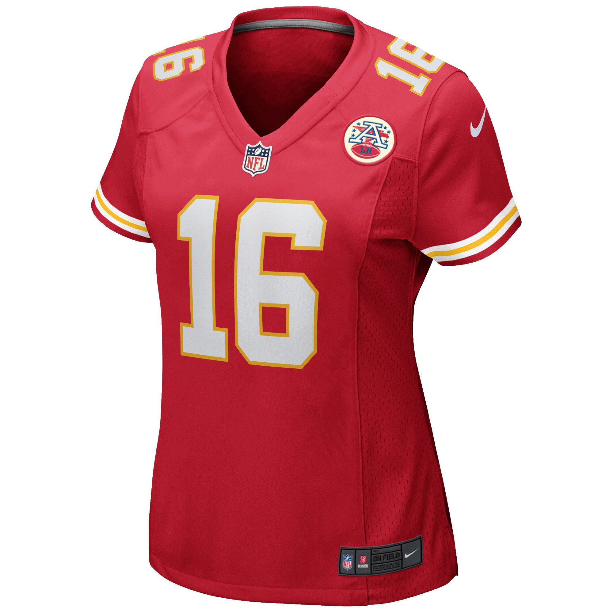 Len Dawson Kansas City Chiefs Women's Game Retired Player Jersey - Red - myjerseyhub
