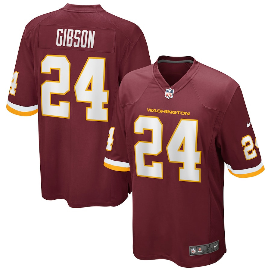 Antonio Gibson 24 Washington Commanders Football Team Men Game Jersey - Burgundy - myjerseyhub
