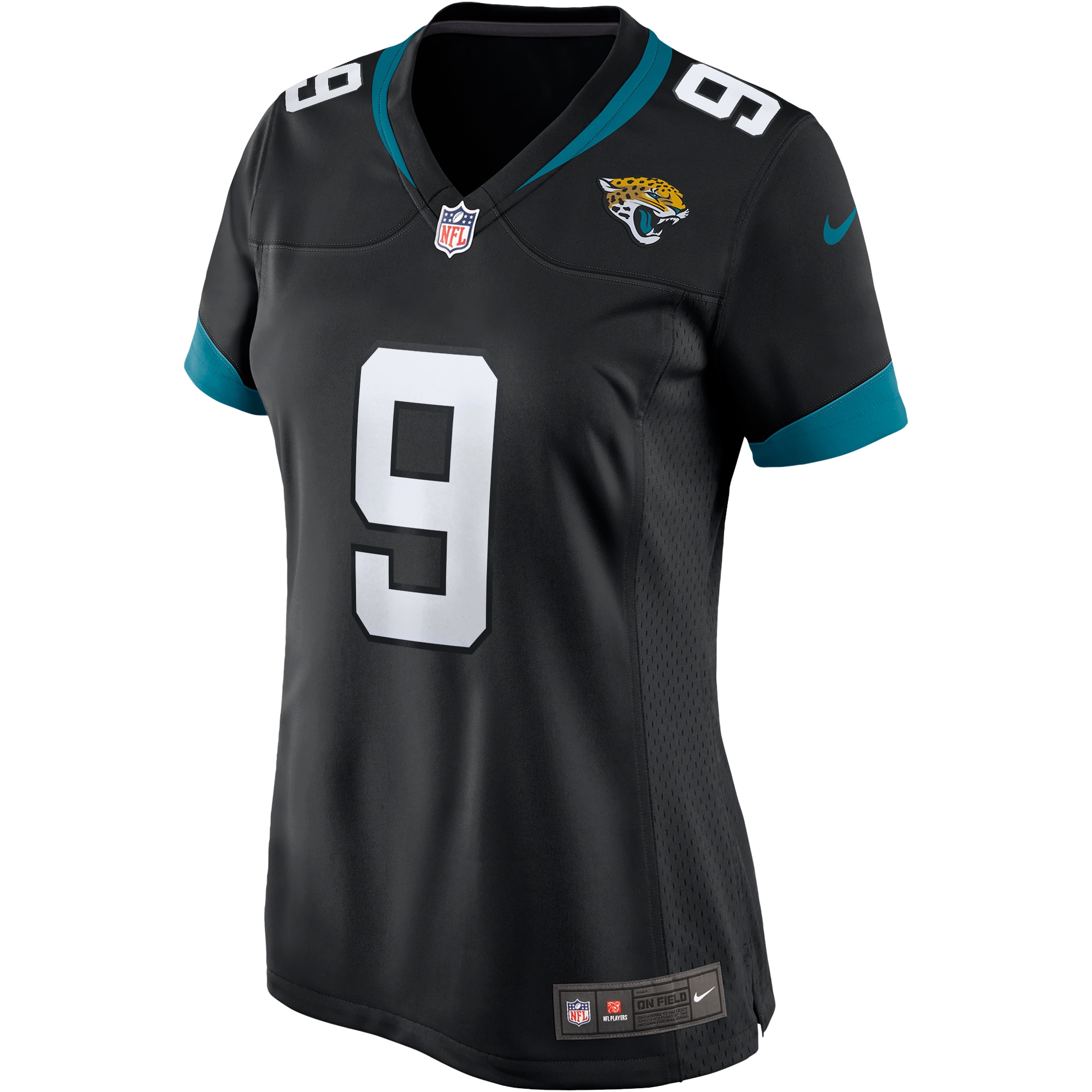 David Garrard Jacksonville Jaguars Women's Game Retired Player Jersey - Black - myjerseyhub