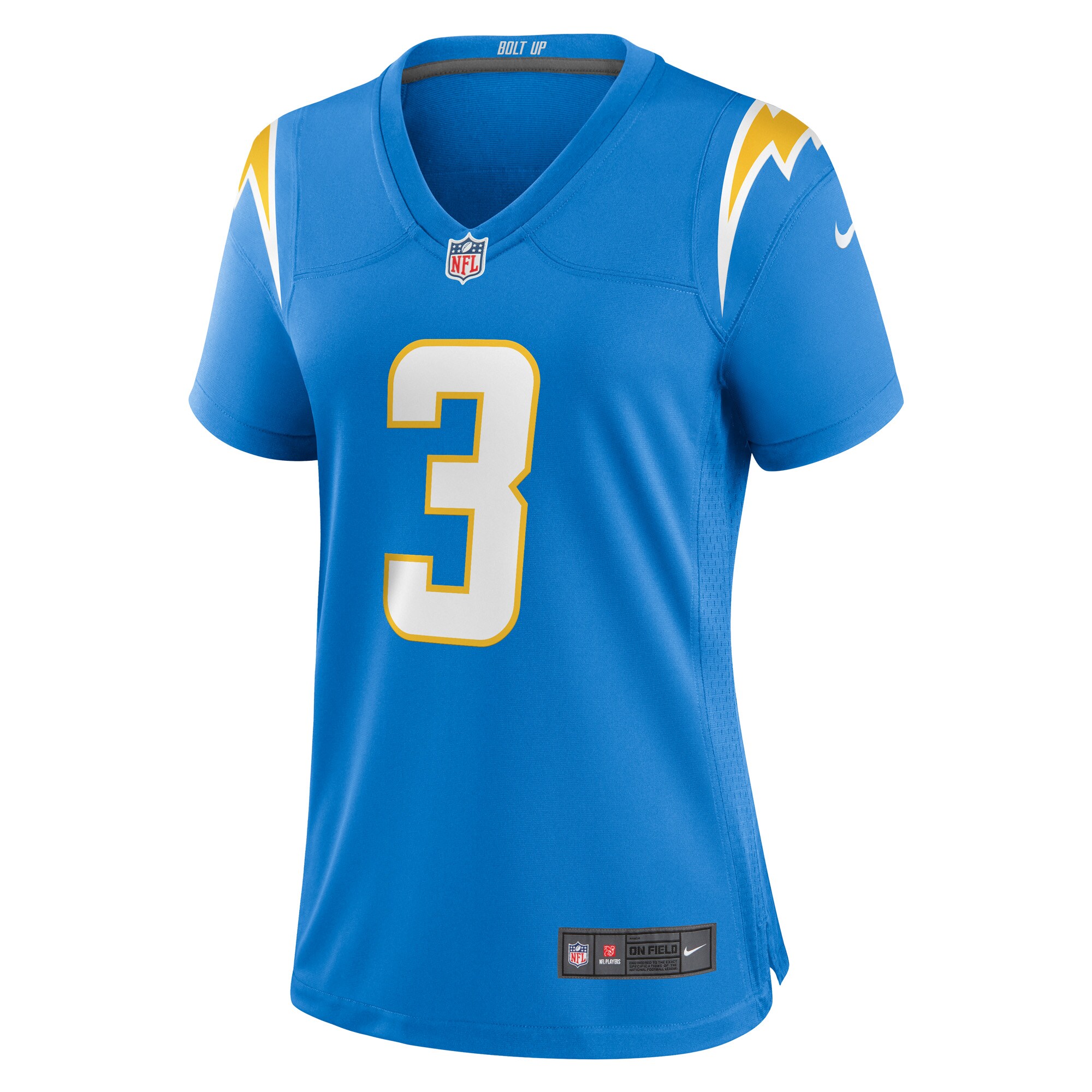 Derwin James Jr. Los Angeles Chargers Women's Player Jersey - Powder Blue - myjerseyhub