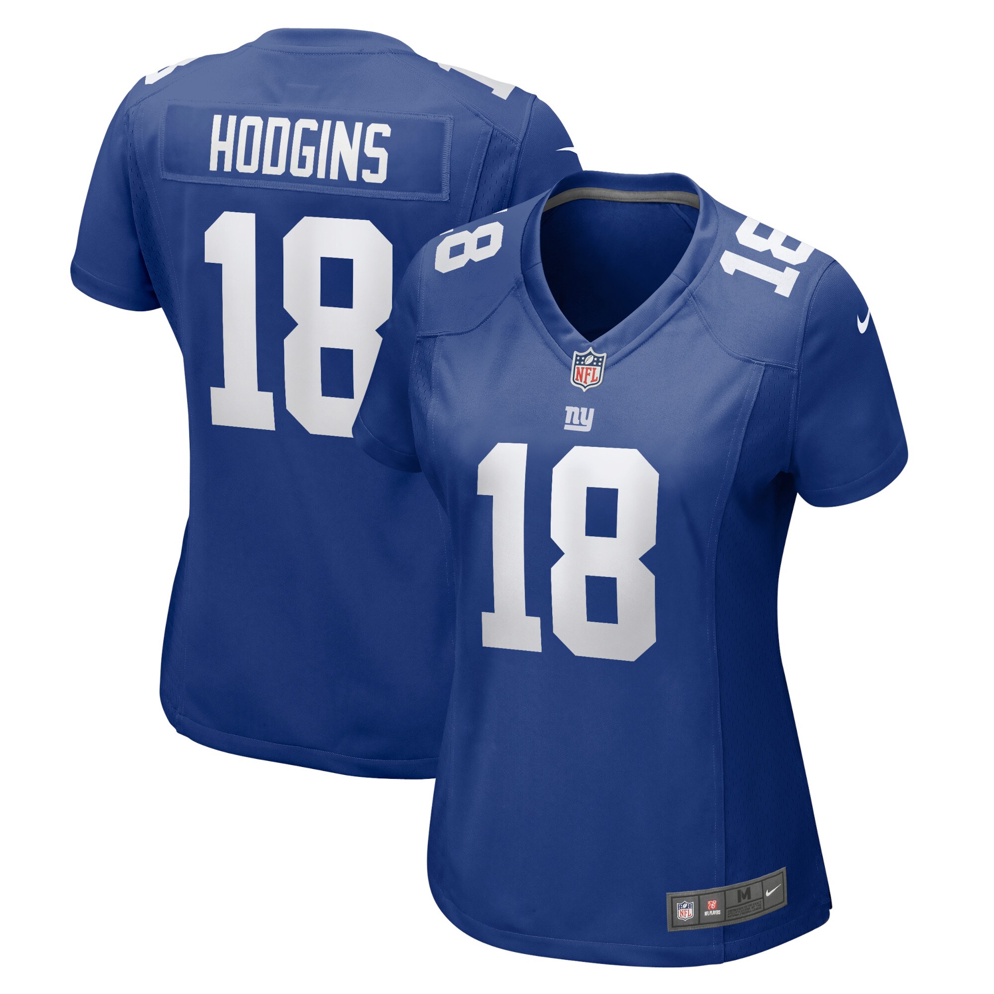 Isaiah Hodgins New York Giants Women's Home Game Player Jersey - Royal - myjerseyhub