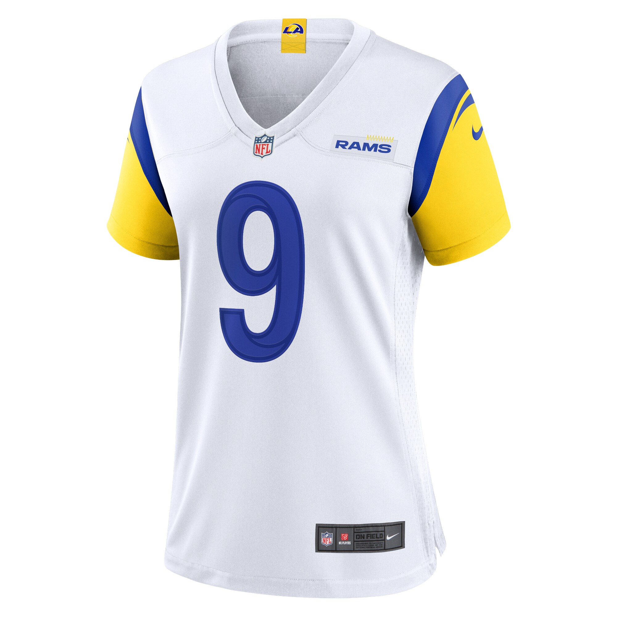 Matthew Stafford Los Angeles Rams Women's Alternate Game Jersey - White - myjerseyhub