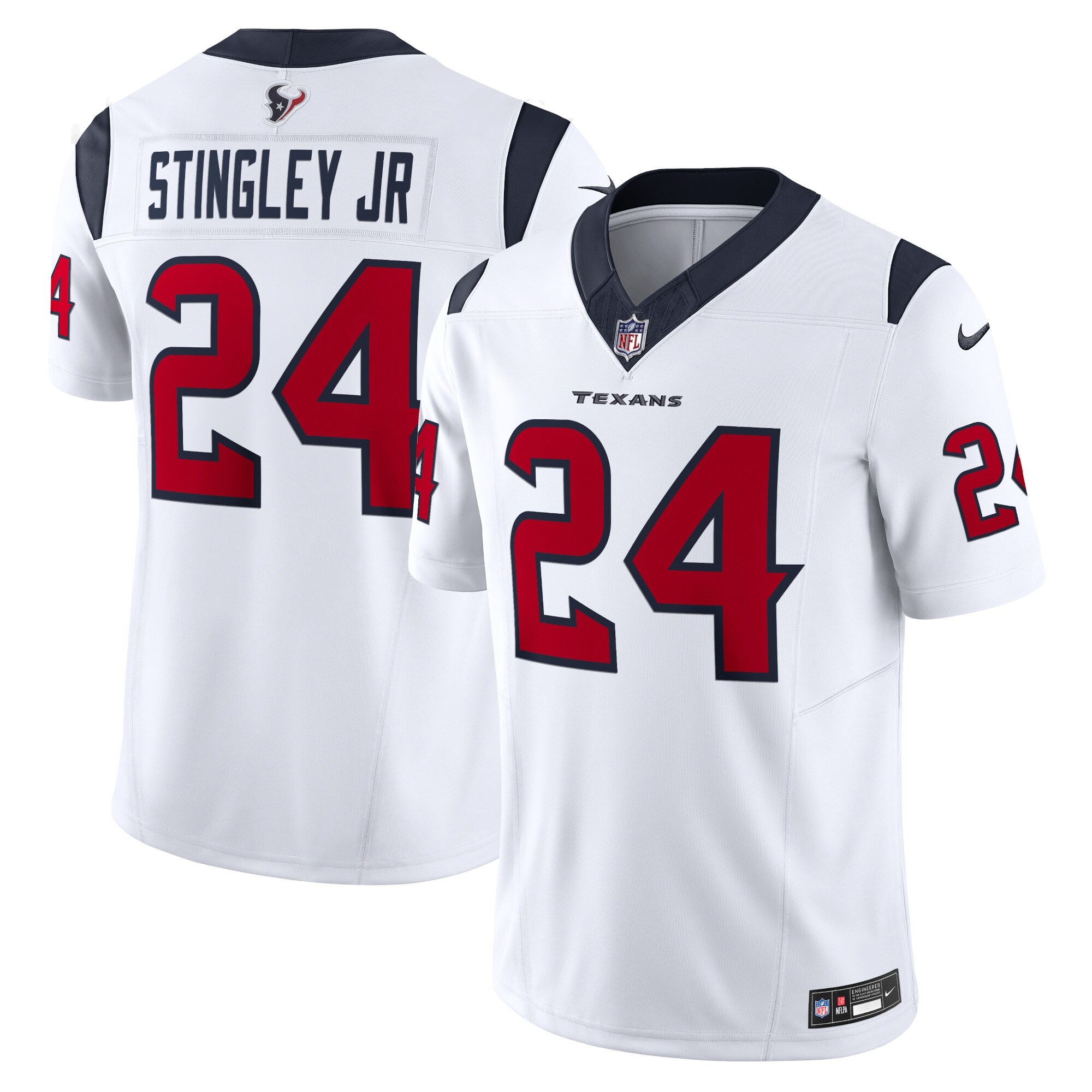Derek Stingley Jr. Houston Texans Vapor F.U.S.E. Limited Jersey - White - myjerseyhub