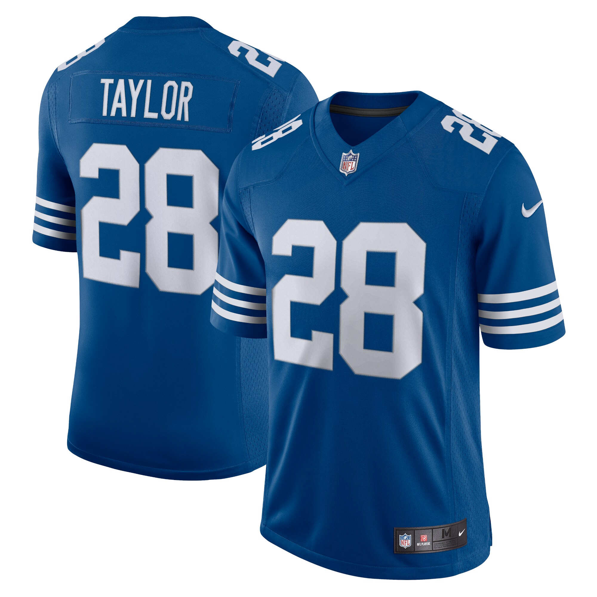 Men's Jonathan Taylor Royal Indianapolis Colts Alternate Vapor Limited Jersey - myjerseyhub