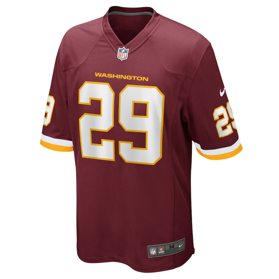 Kendall Fuller 29 Washington Commanders Football Team Men Game Jersey - Burgundy - myjerseyhub