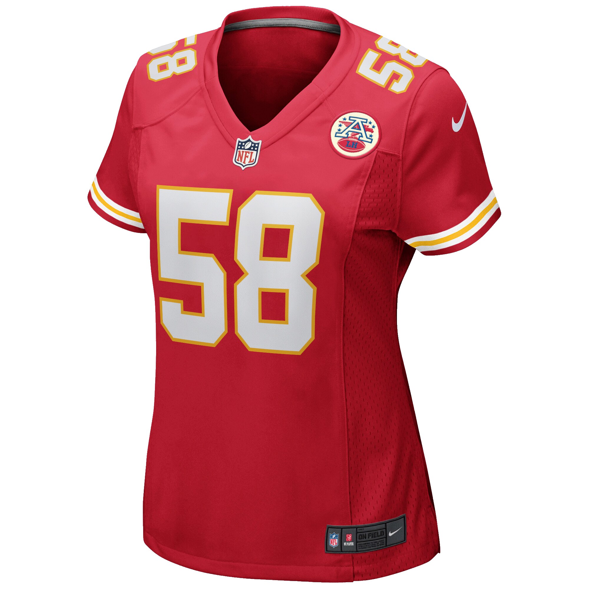 Derrick Thomas Kansas City Chiefs Women's Game Retired Player Jersey - Red - myjerseyhub