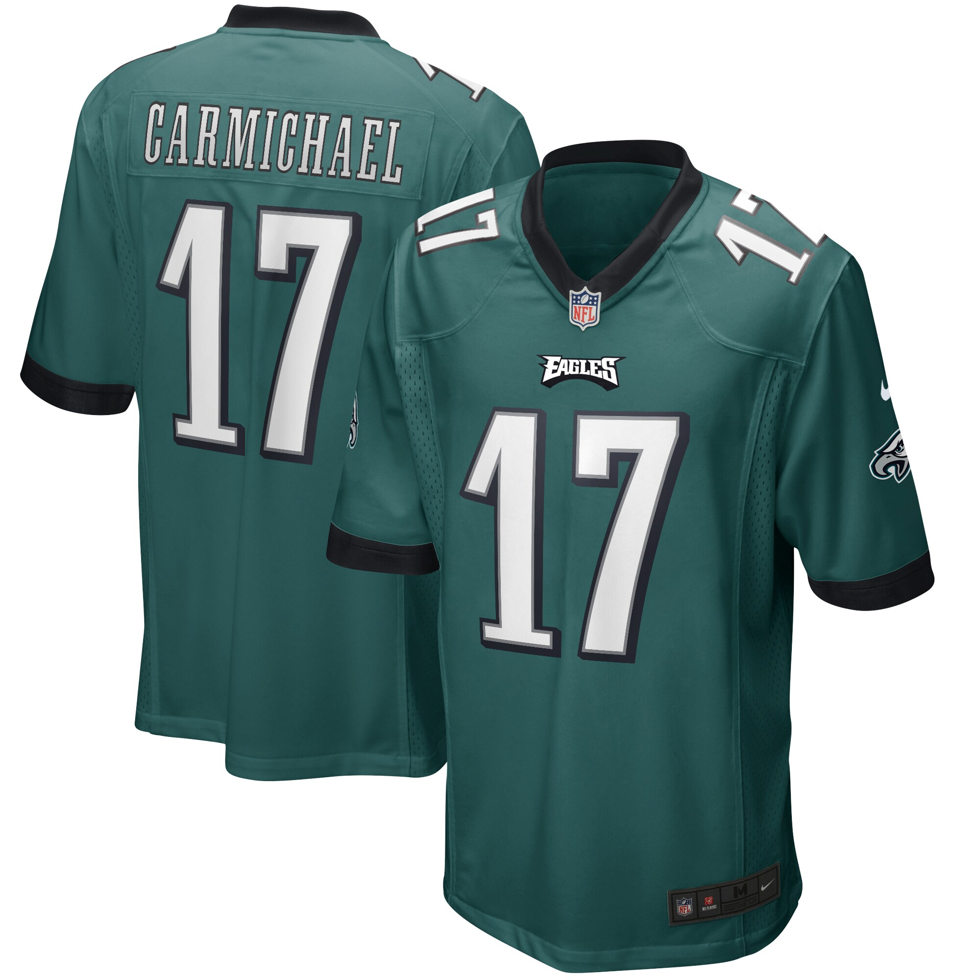 Harold Carmichael Philadelphia Eagles Game Retired Player Jersey - Midnight Green - myjerseyhub