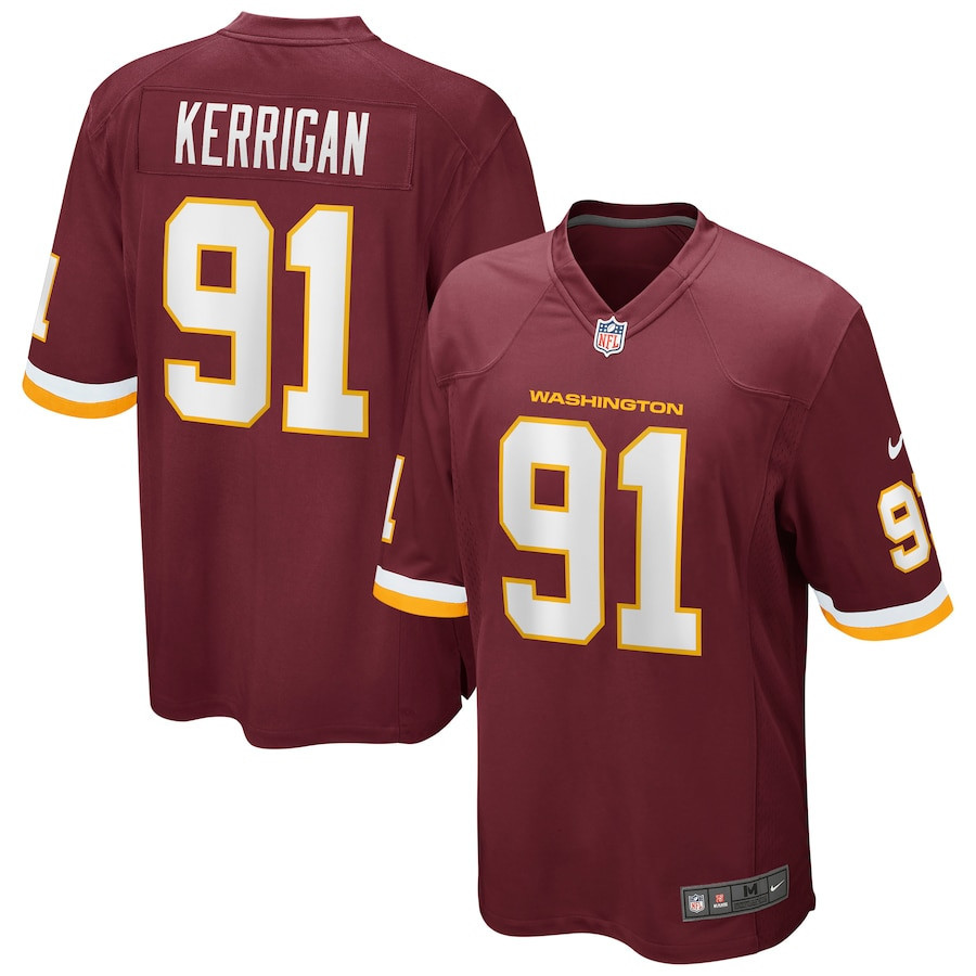 Ryan Kerrigan 91 Washington Commanders Football Team Men Game Jersey - Burgundy - myjerseyhub