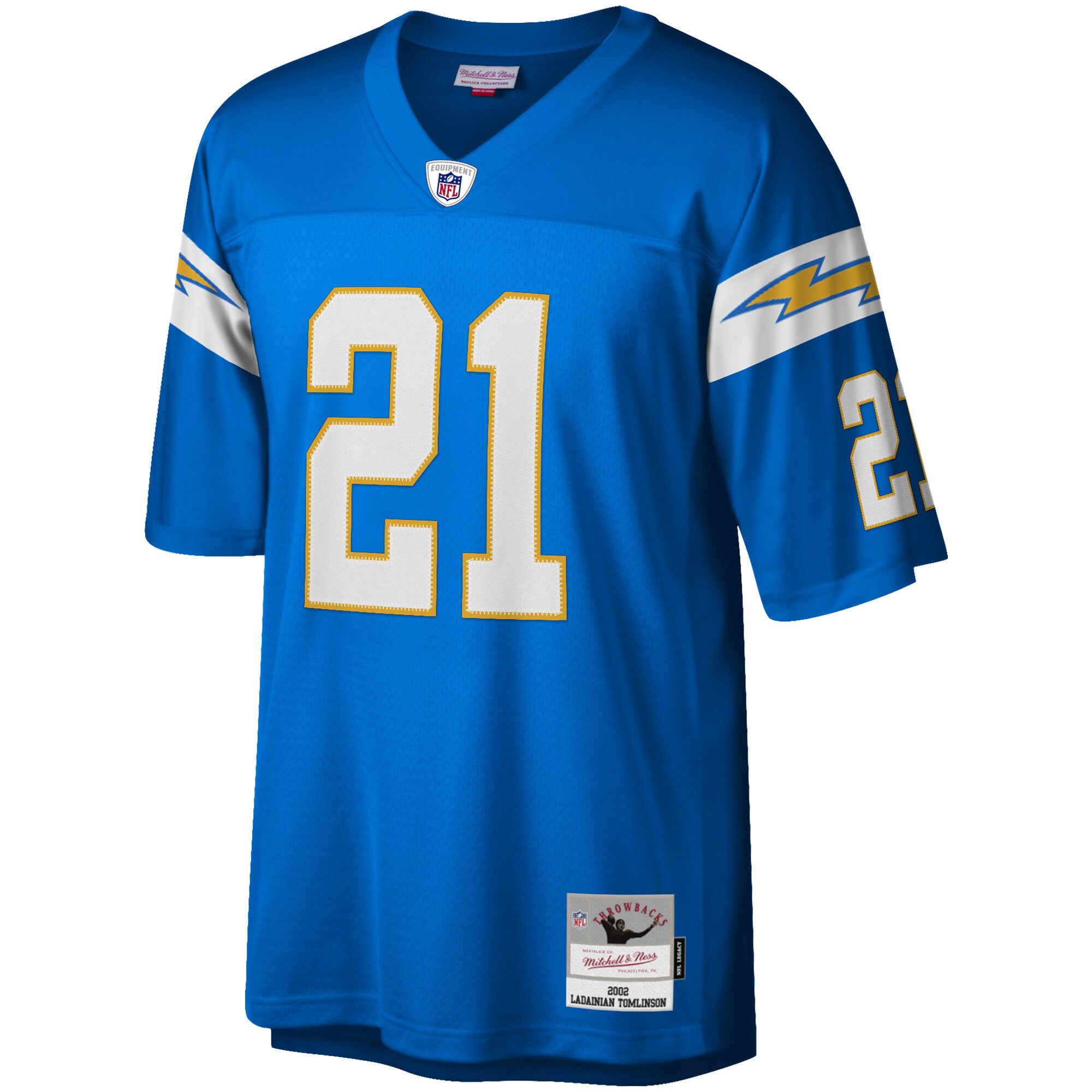LaDainian Tomlinson Los Angeles Chargers Mitchell & Ness Legacy Replica Jersey - Powder Blue - myjerseyhub