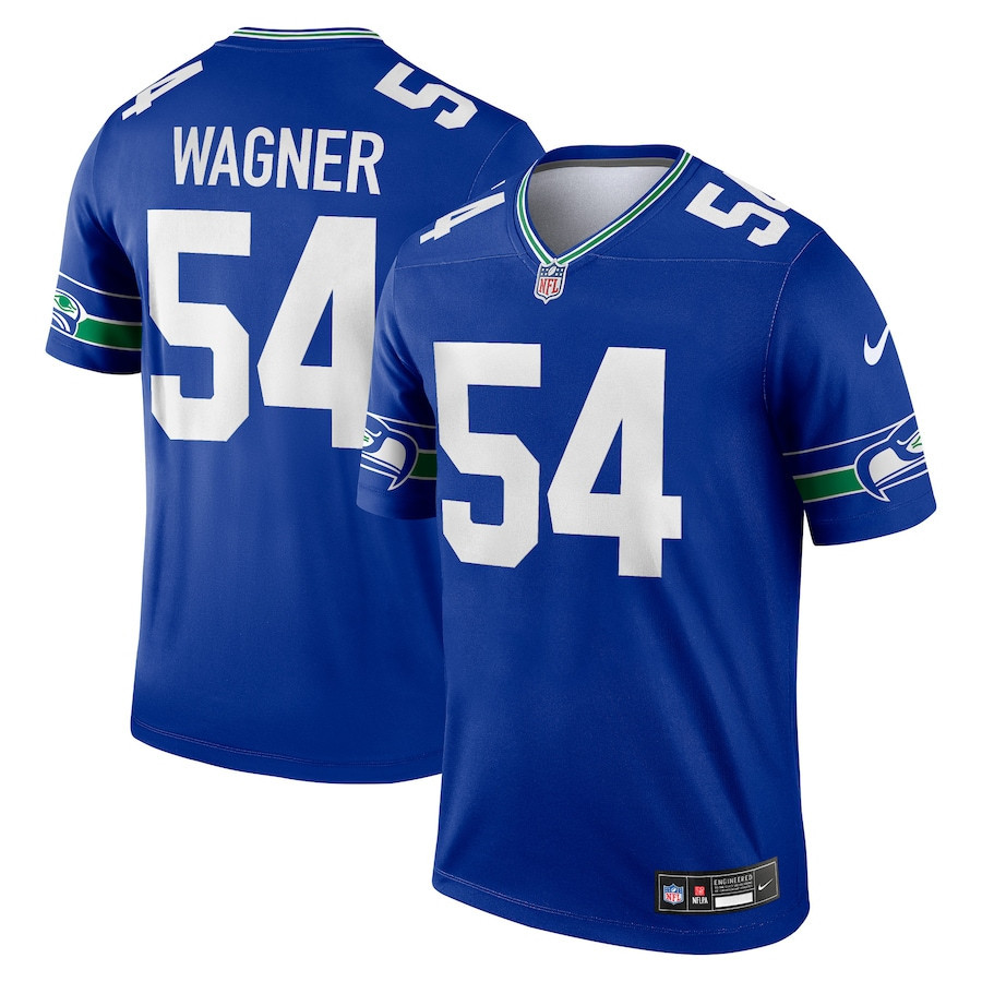 Bobby Wagner 54 Seattle Seahawks Men Alternate Legend Men Jersey - Royal - myjerseyhub
