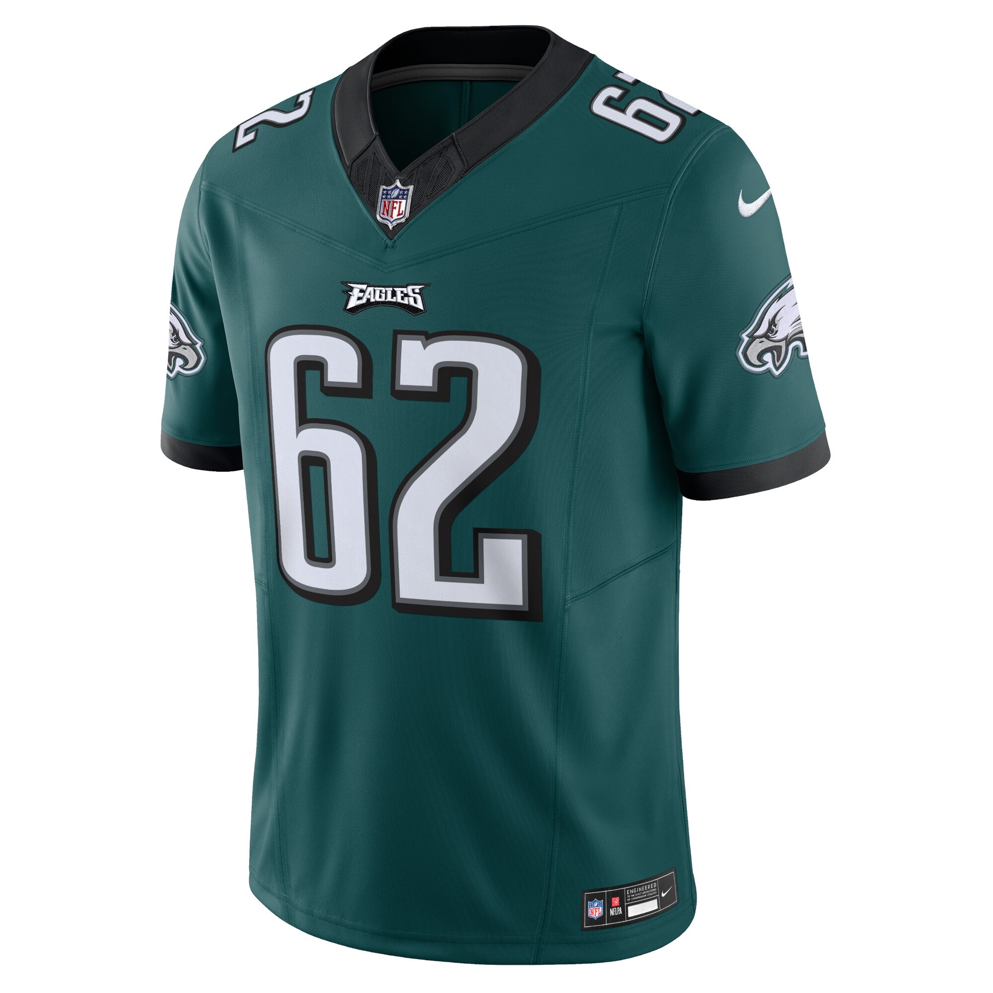 Jason Kelce Philadelphia Eagles Vapor F.U.S.E. Limited Jersey - Midnight Green - myjerseyhub