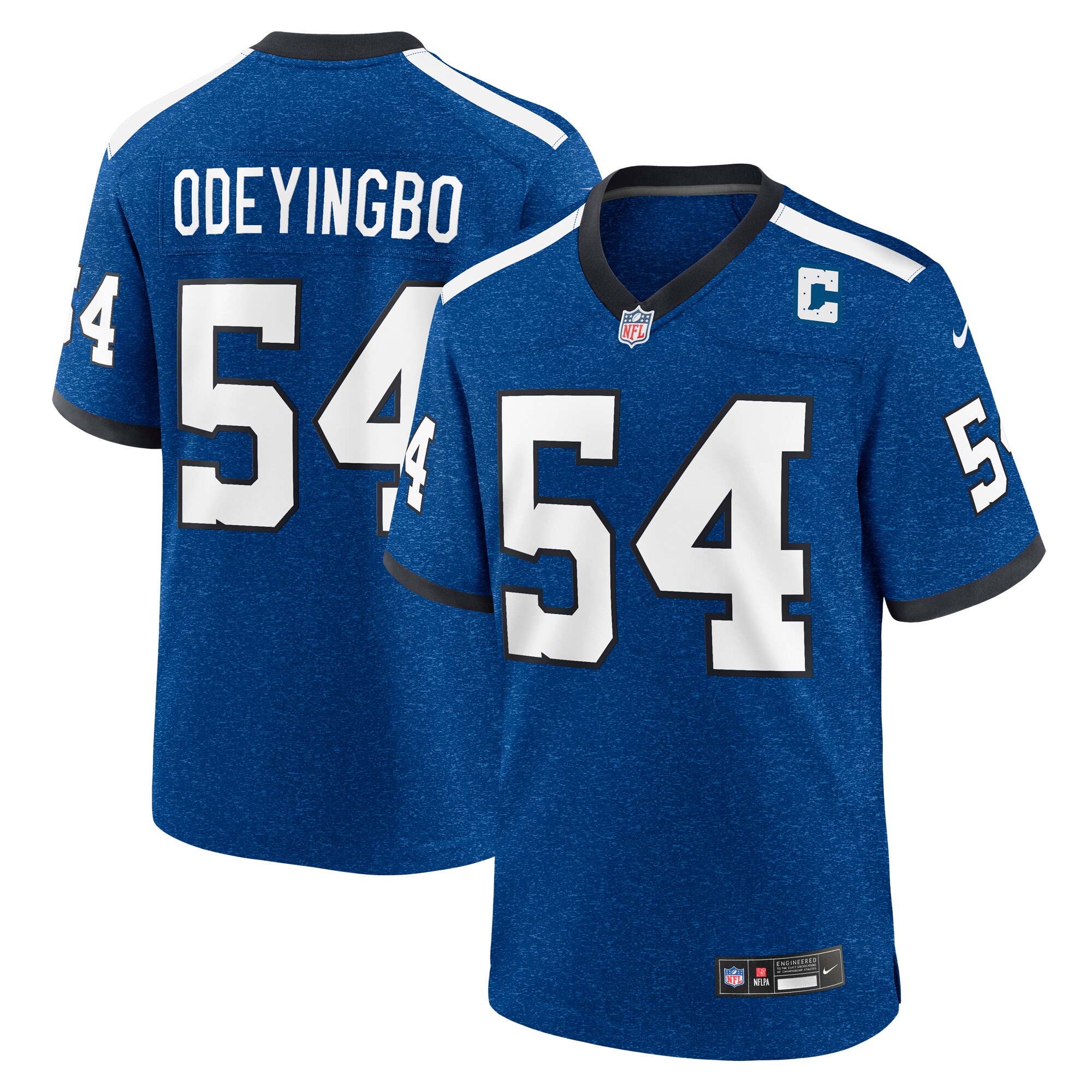 Dayo Odeyingbo Indianapolis Colts Indiana Nights Alternate Game Jersey - Royal - myjerseyhub