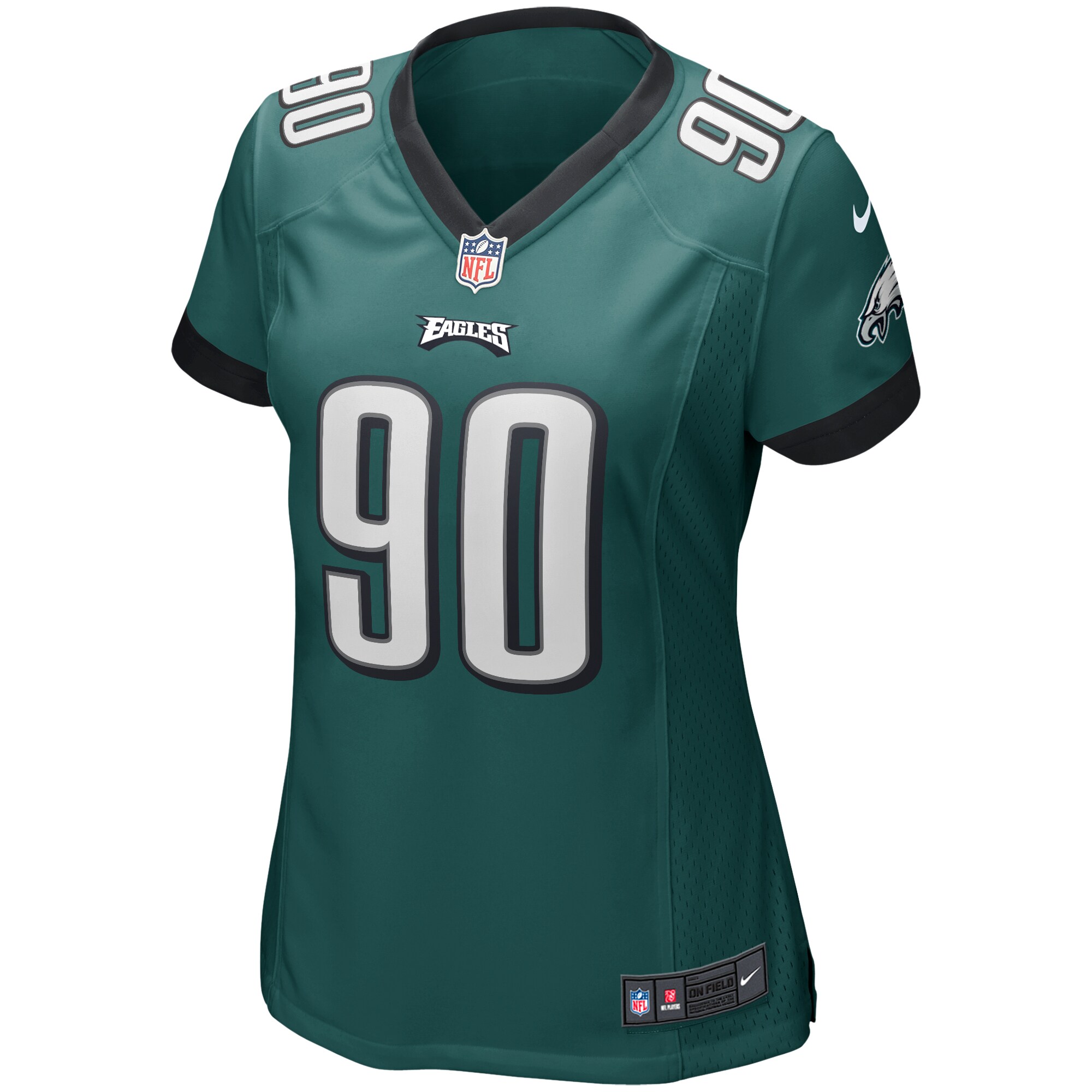Mike Golic Philadelphia Eagles Women's Game Retired Player Jersey - Midnight Green - myjerseyhub