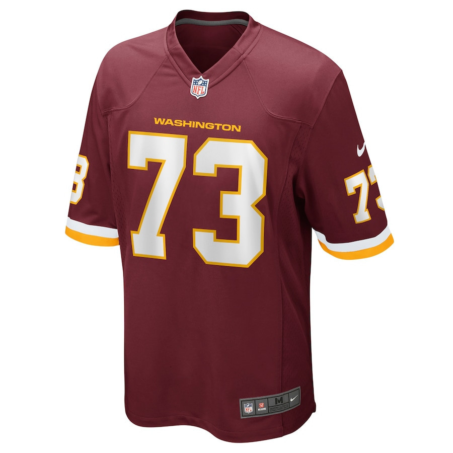 Chase Roullier 73 Washington Commanders Football Team Men Game Jersey - Burgundy - myjerseyhub
