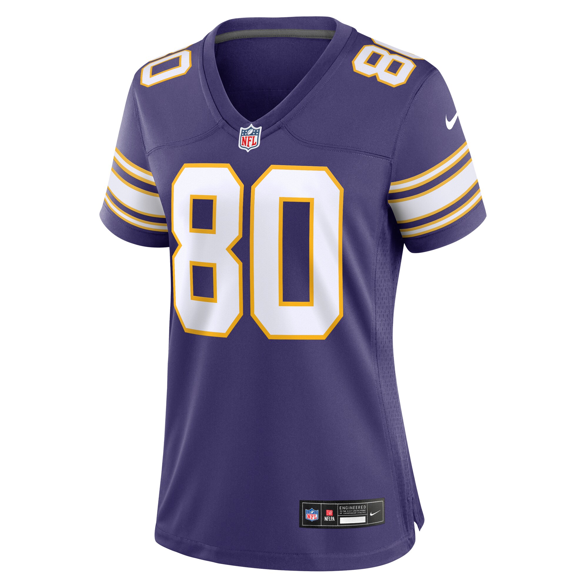 Cris Carter Minnesota Vikings Women's Classic Retired Player Game Jersey - Purple - myjerseyhub