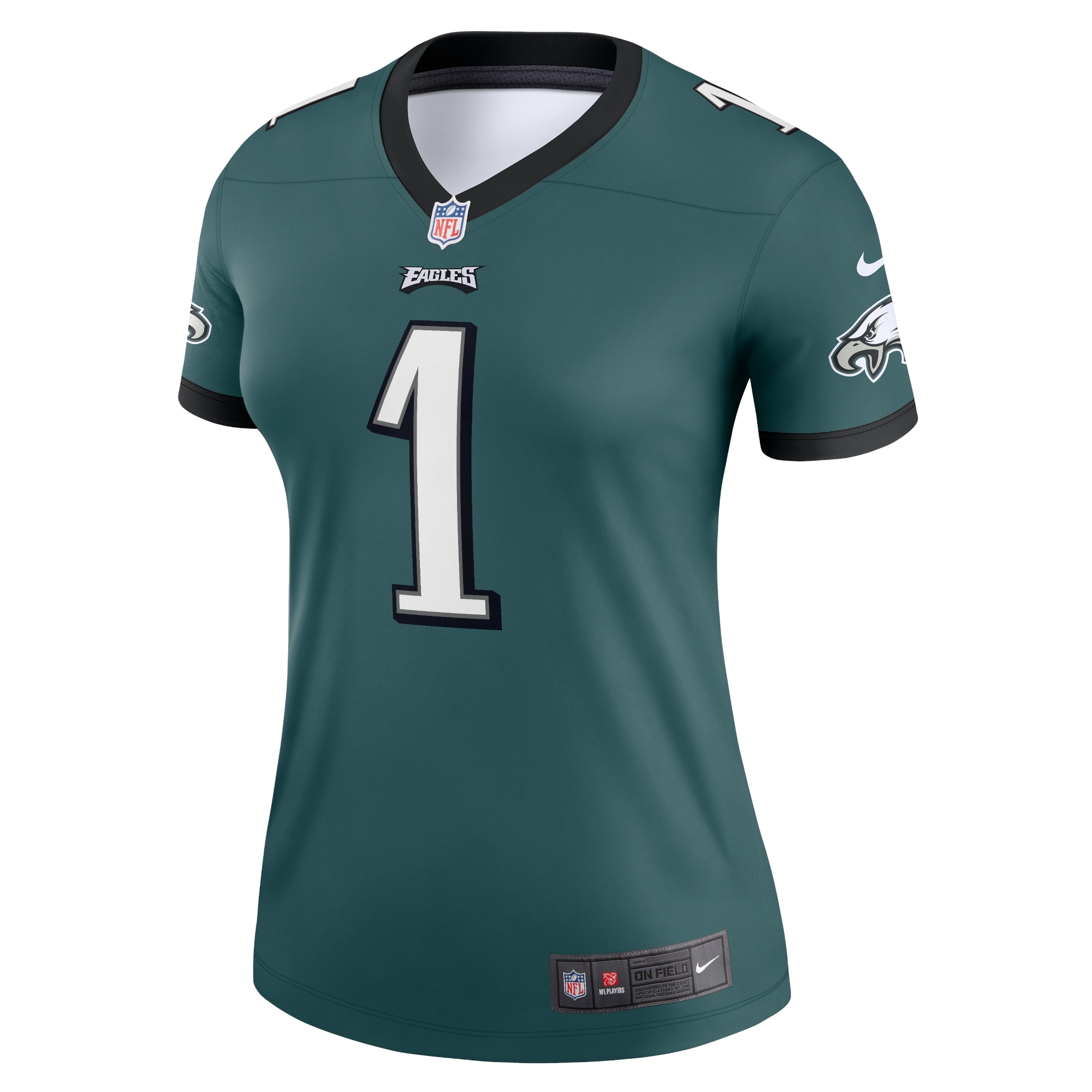 Jalen Hurts Philadelphia Eagles Women's Legend Jersey - Midnight Green - myjerseyhub
