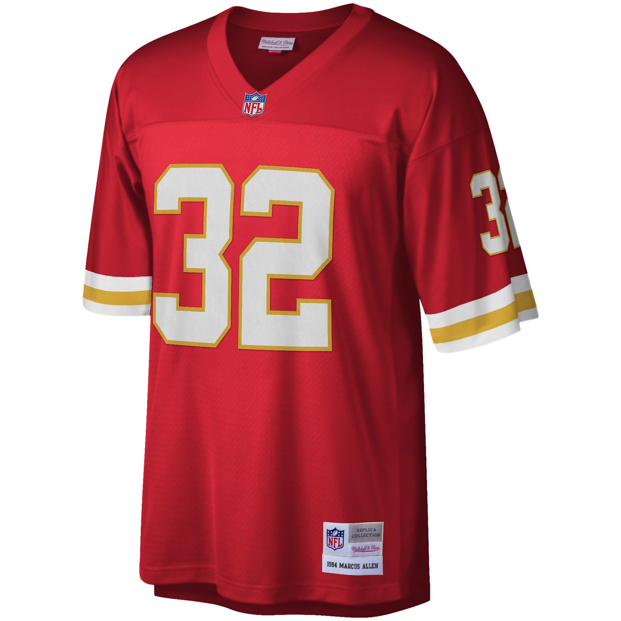 Marcus Allen Kansas City Chiefs Mitchell & Ness Legacy Replica Jersey - Red - myjerseyhub