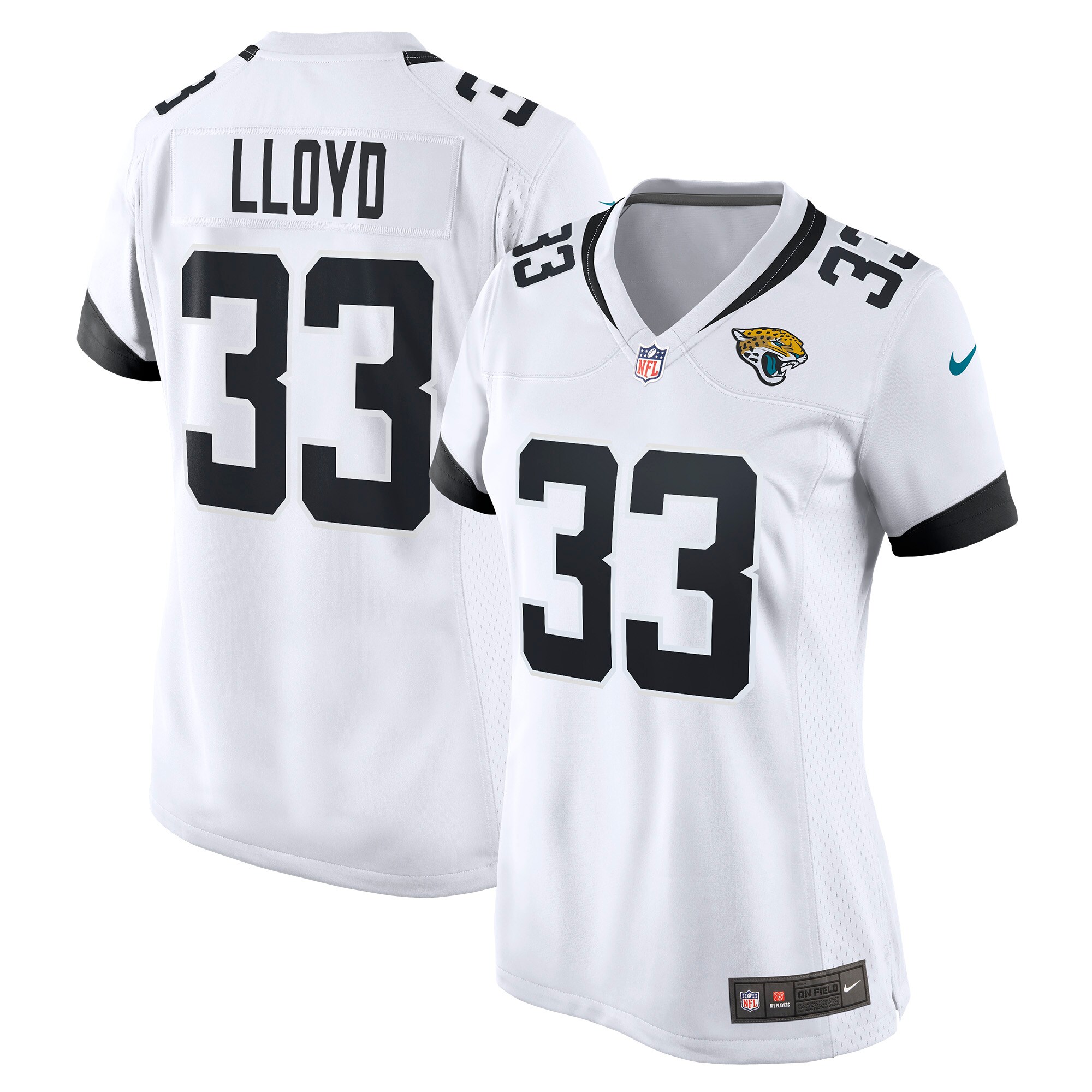 Devin Lloyd Jacksonville Jaguars Women's Away Game Player Jersey - White - myjerseyhub