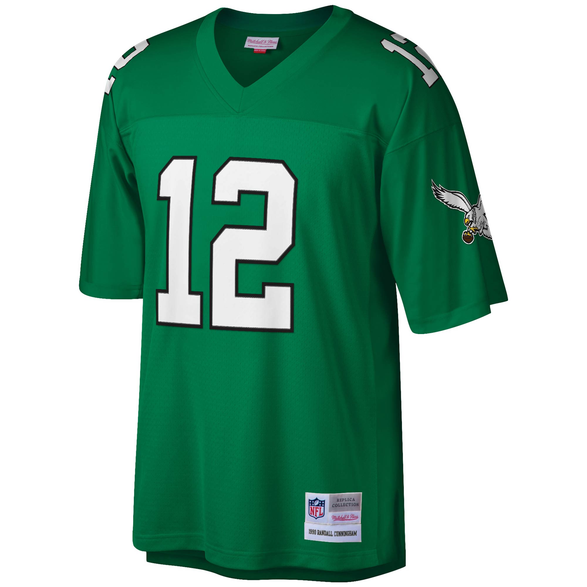 Randall Cunningham Philadelphia Eagles Mitchell & Ness Legacy Replica Jersey - Kelly Green - myjerseyhub