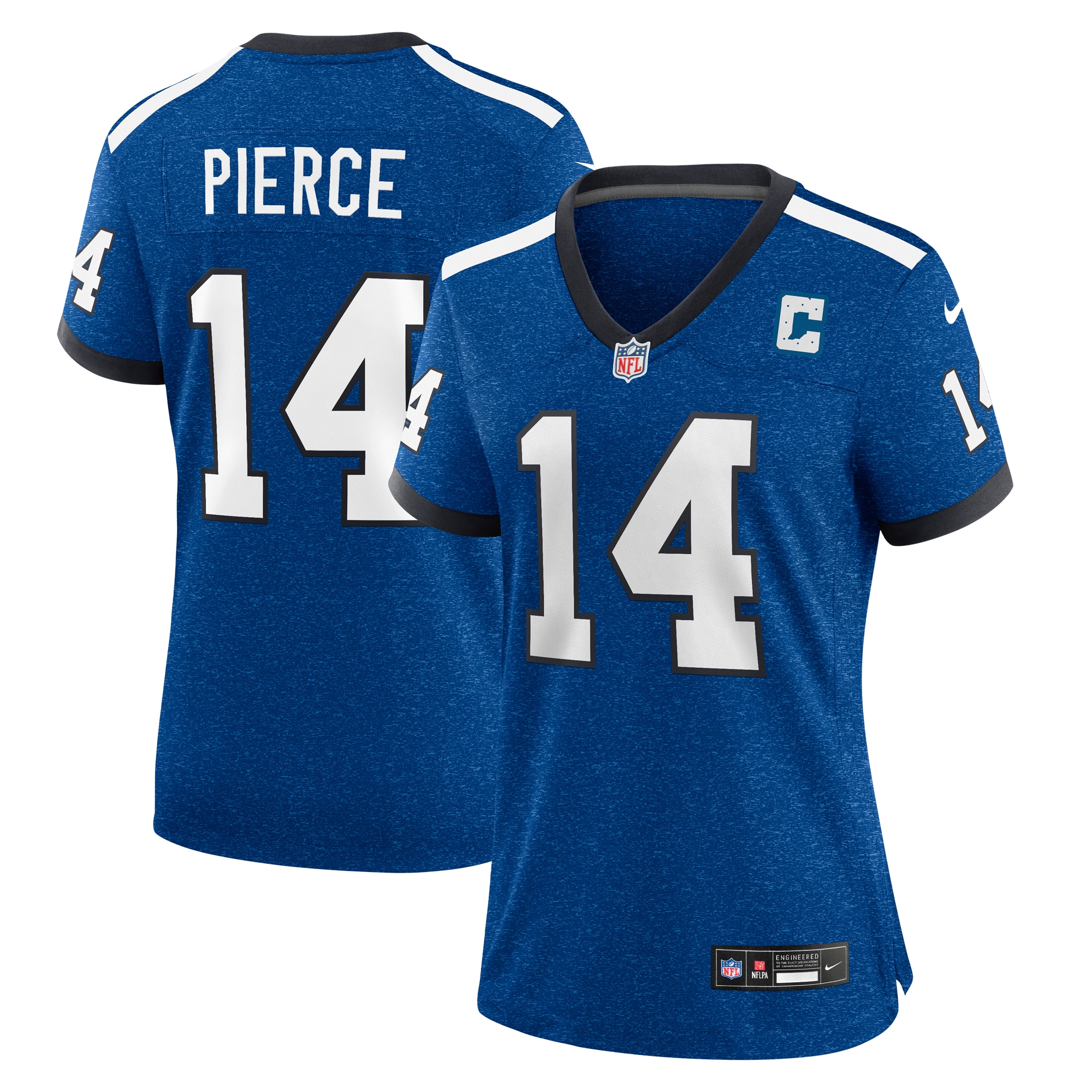 Alec Pierce Indianapolis Colts Women's Indiana Nights Alternate Game Jersey - Royal - myjerseyhub