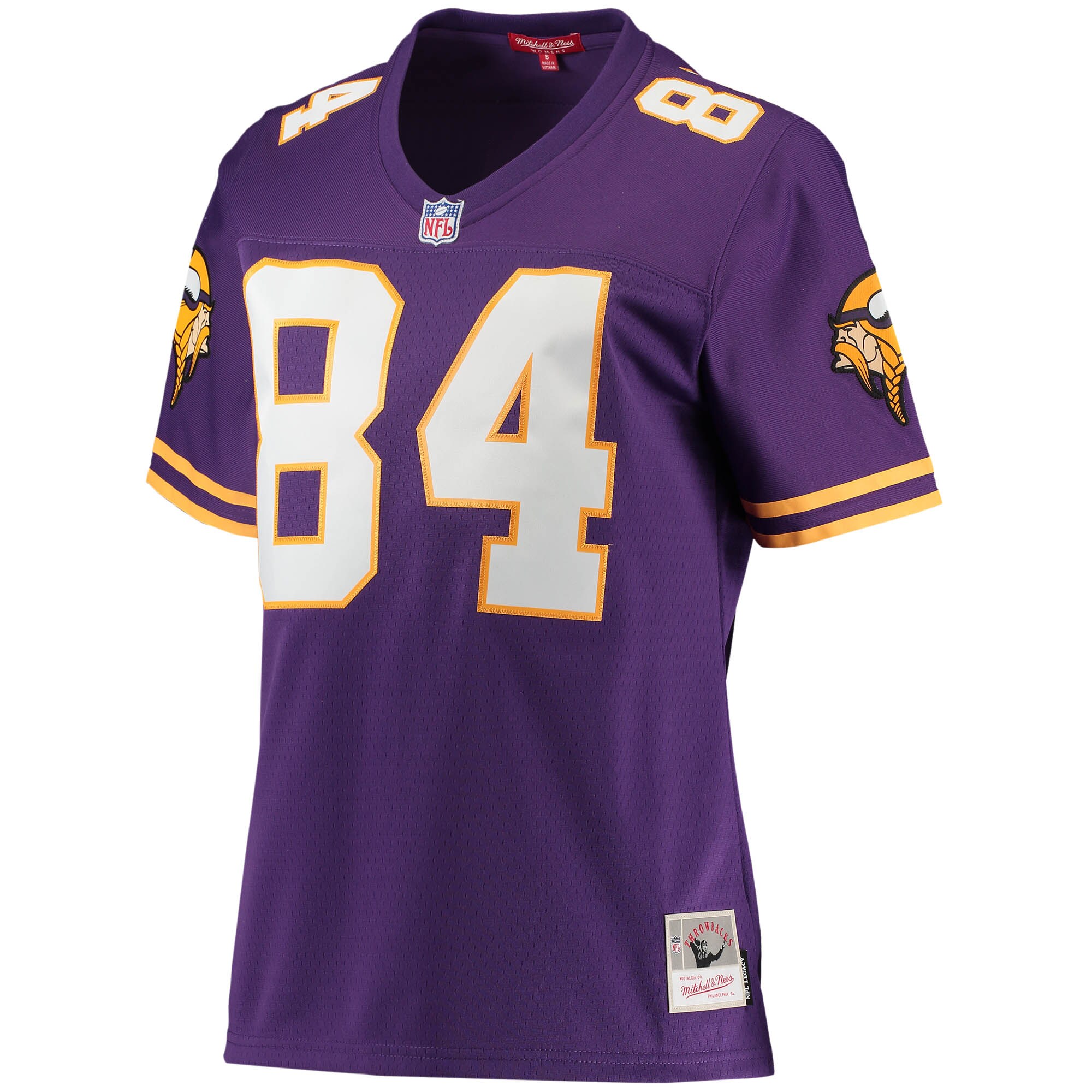 Randy Moss Minnesota Vikings Mitchell & Ness Women's Legacy Replica Team Jersey - Purple - myjerseyhub